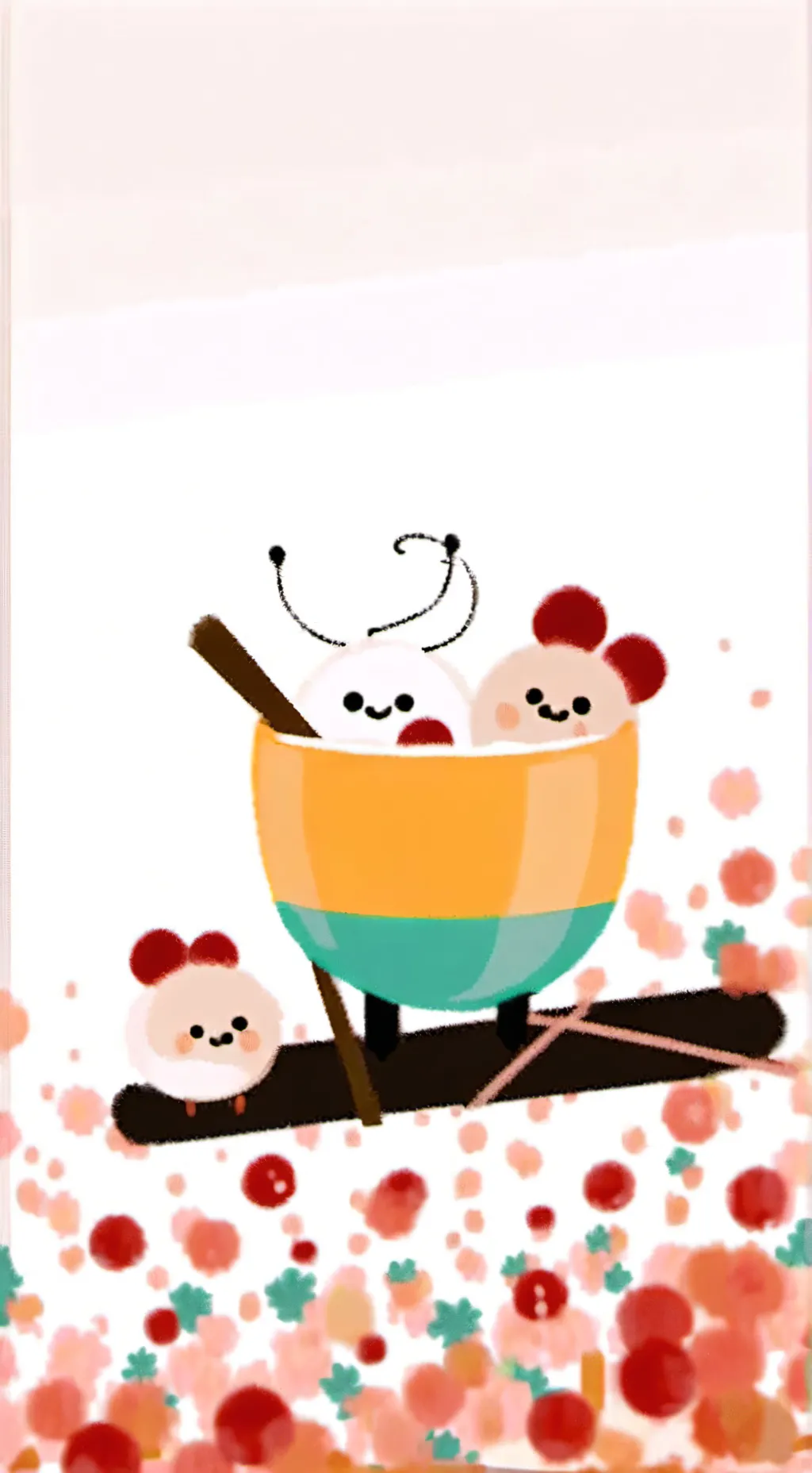 ai character: sprouts  background