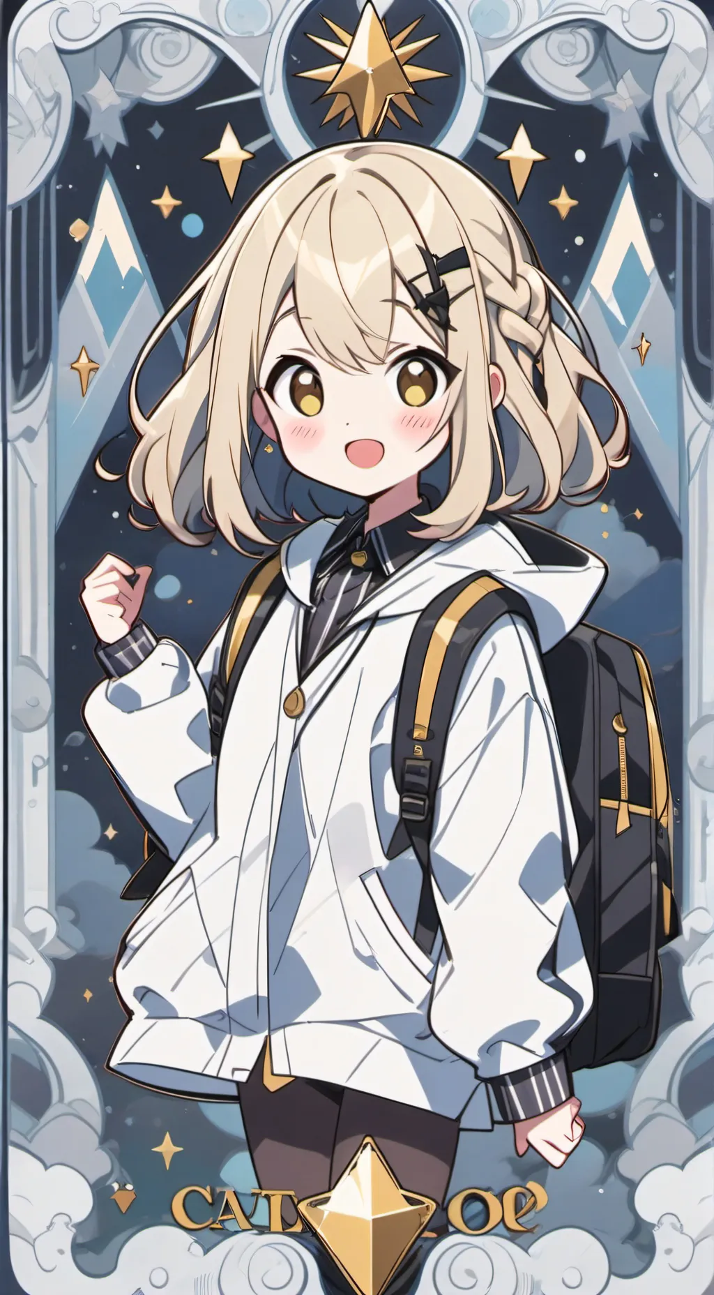 ai character: Goldie background