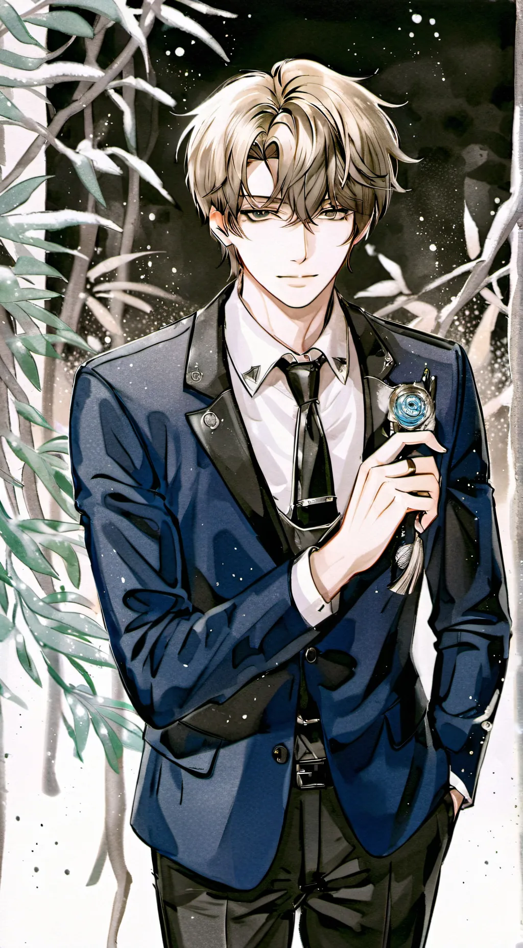 ai character: Xander  background