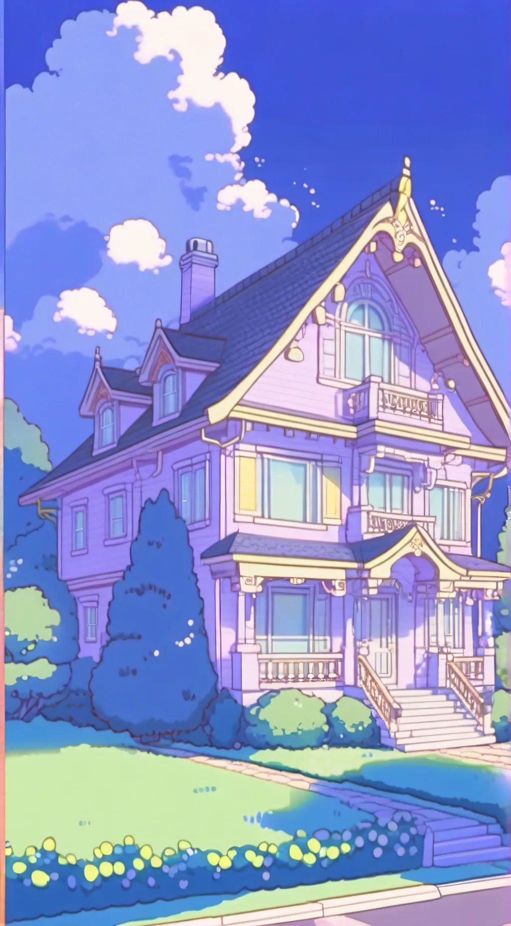 ai character: loudhouse  background