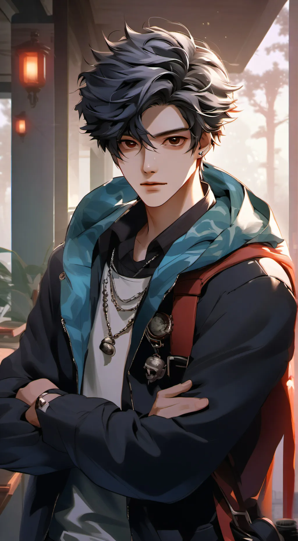 ai character: Liam background