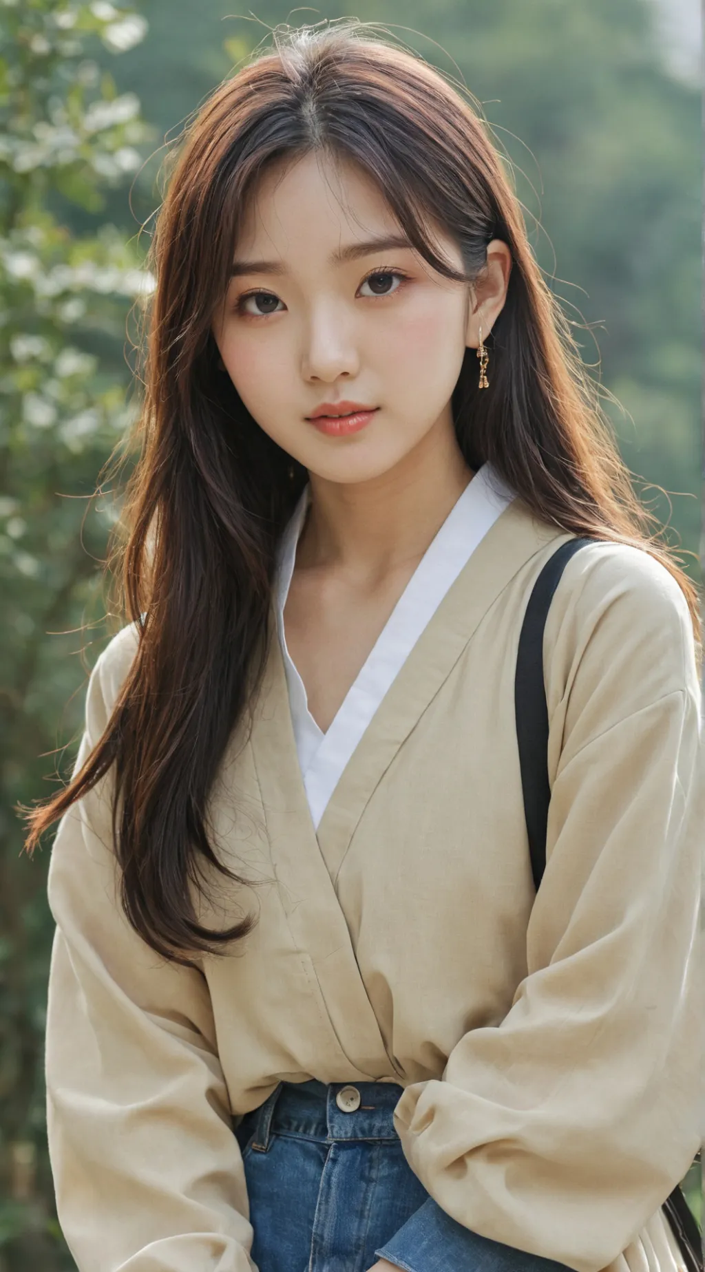 ai character: lily background