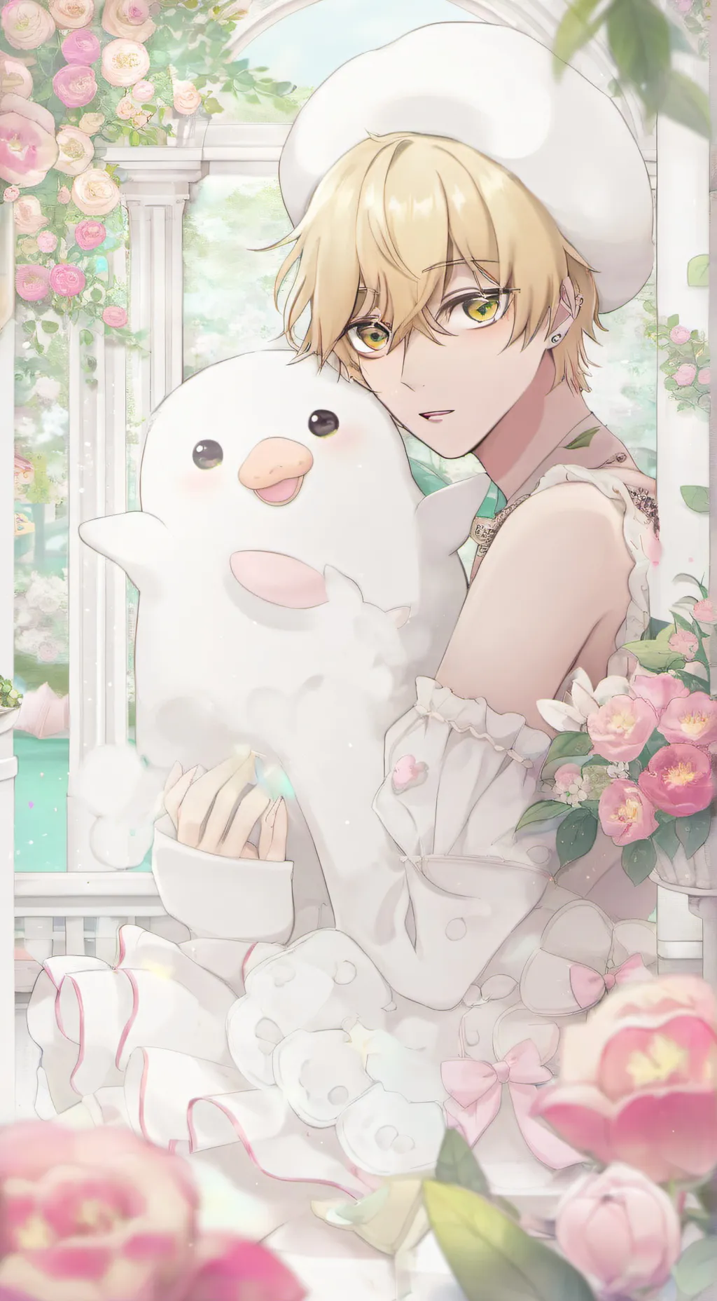 ai character: noshi {bl} background