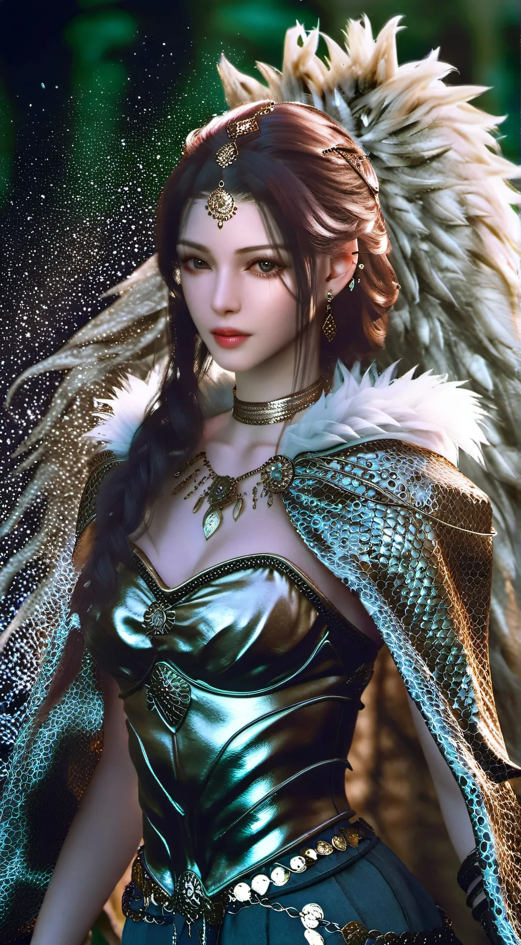 ai character: Lynxa background