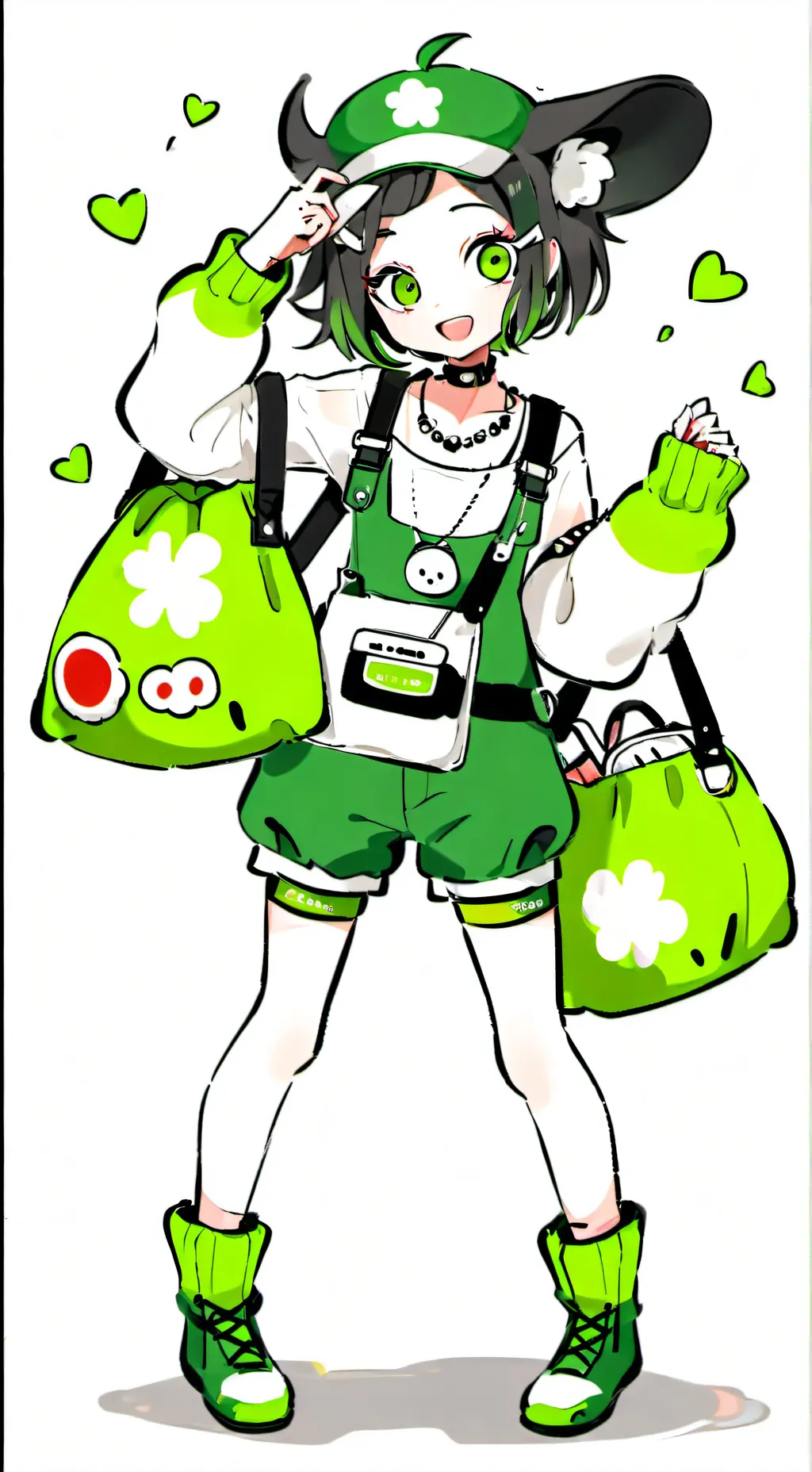 ai character: moonflowerchildren background