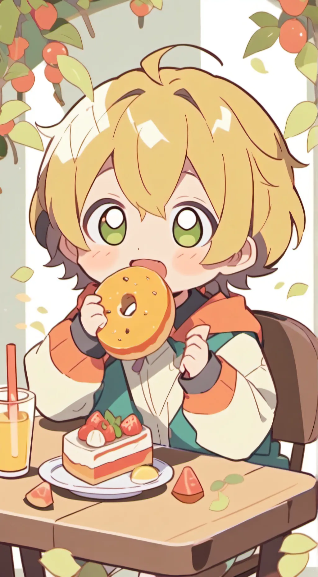 ai character: younger siblings  background