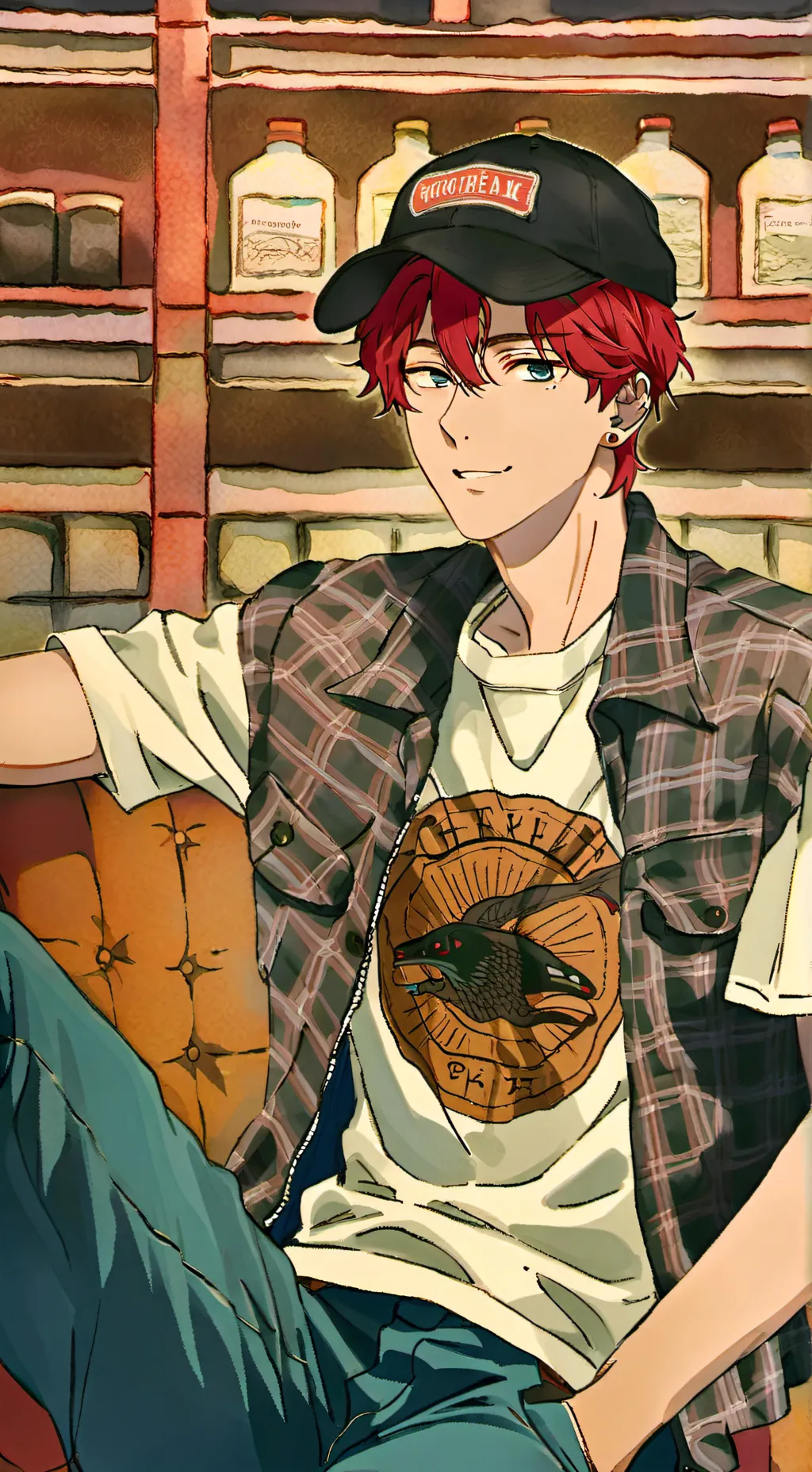 ai character: Kai background