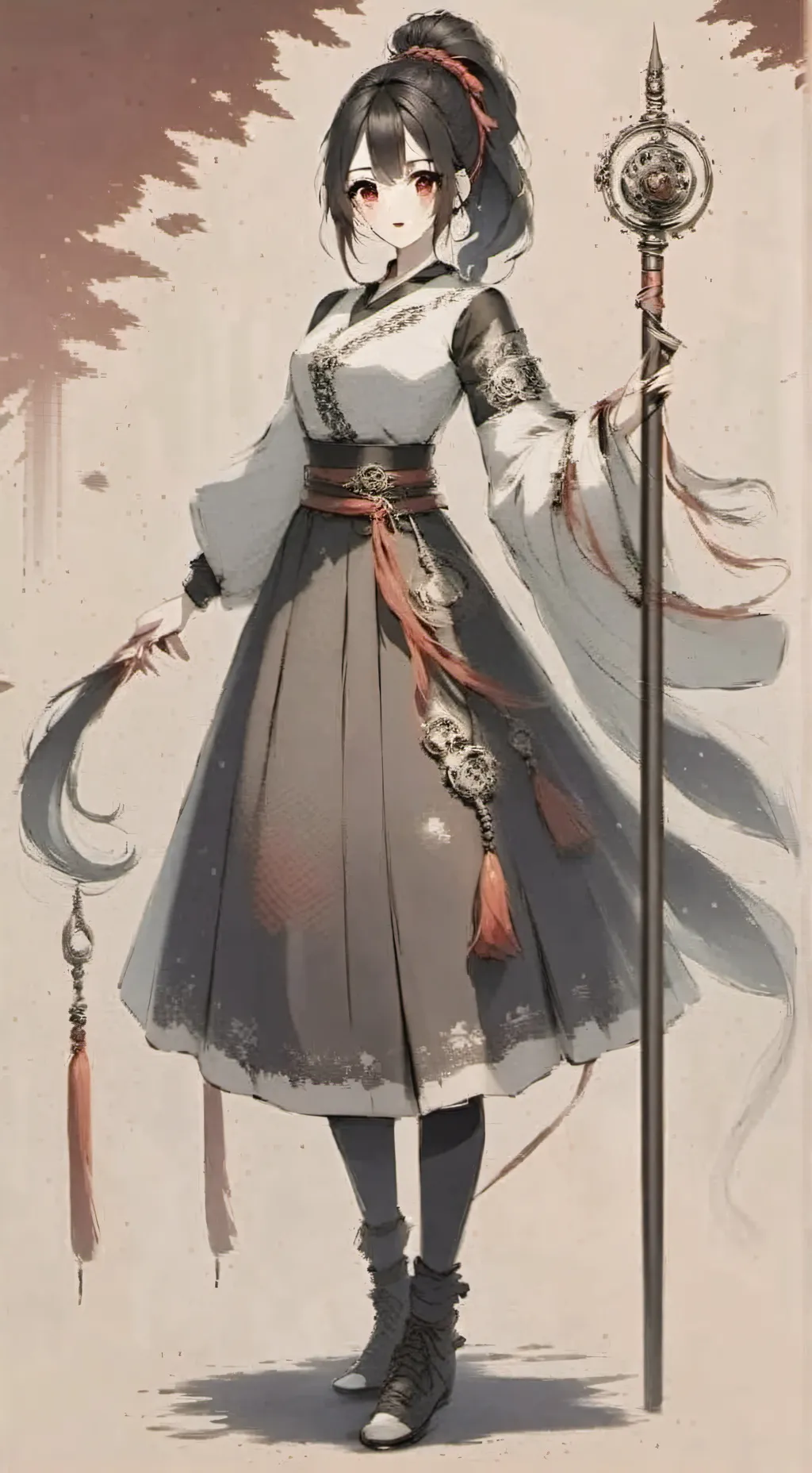 ai character: KENTI(my oc) background