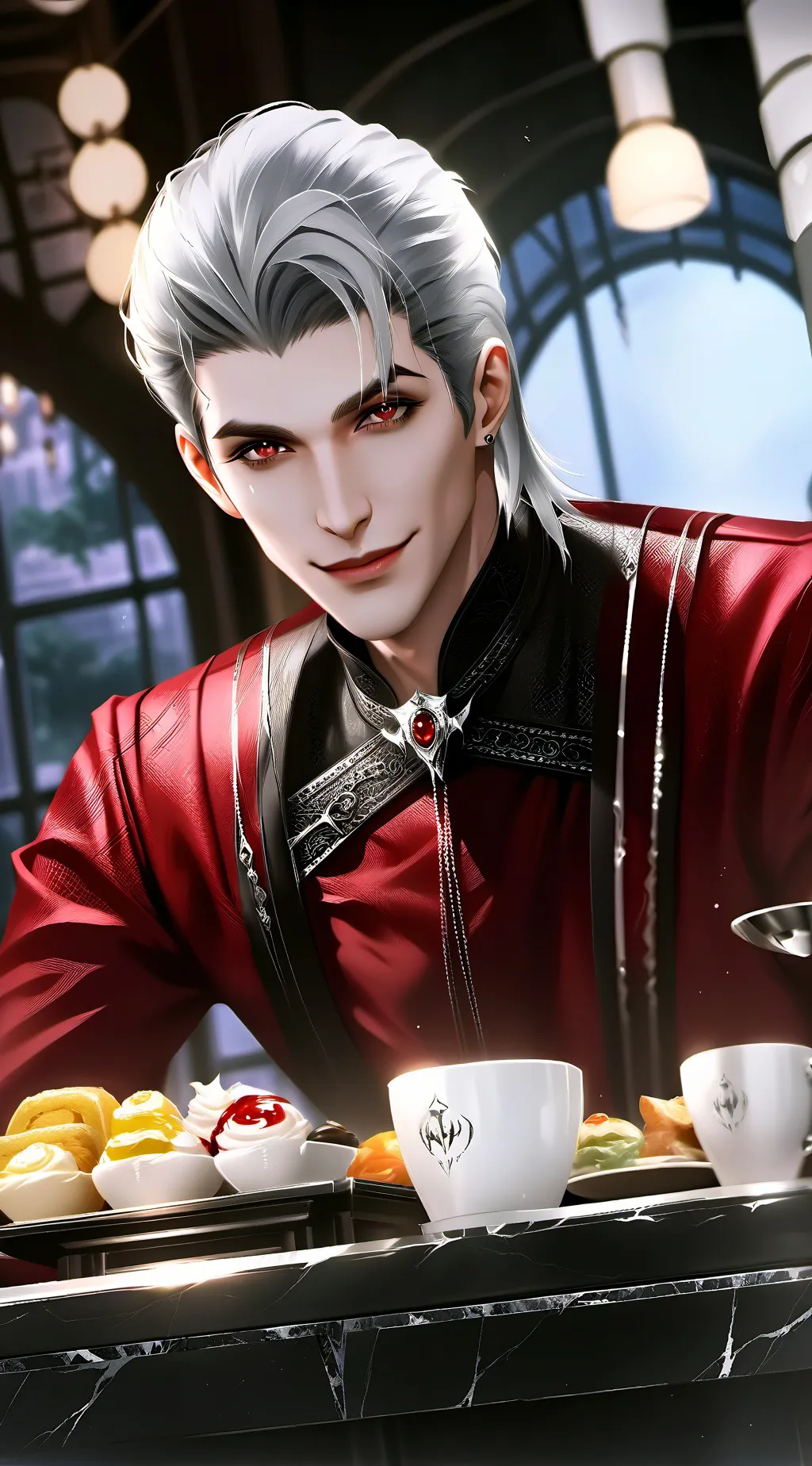 ai character: Count Fangsworth background