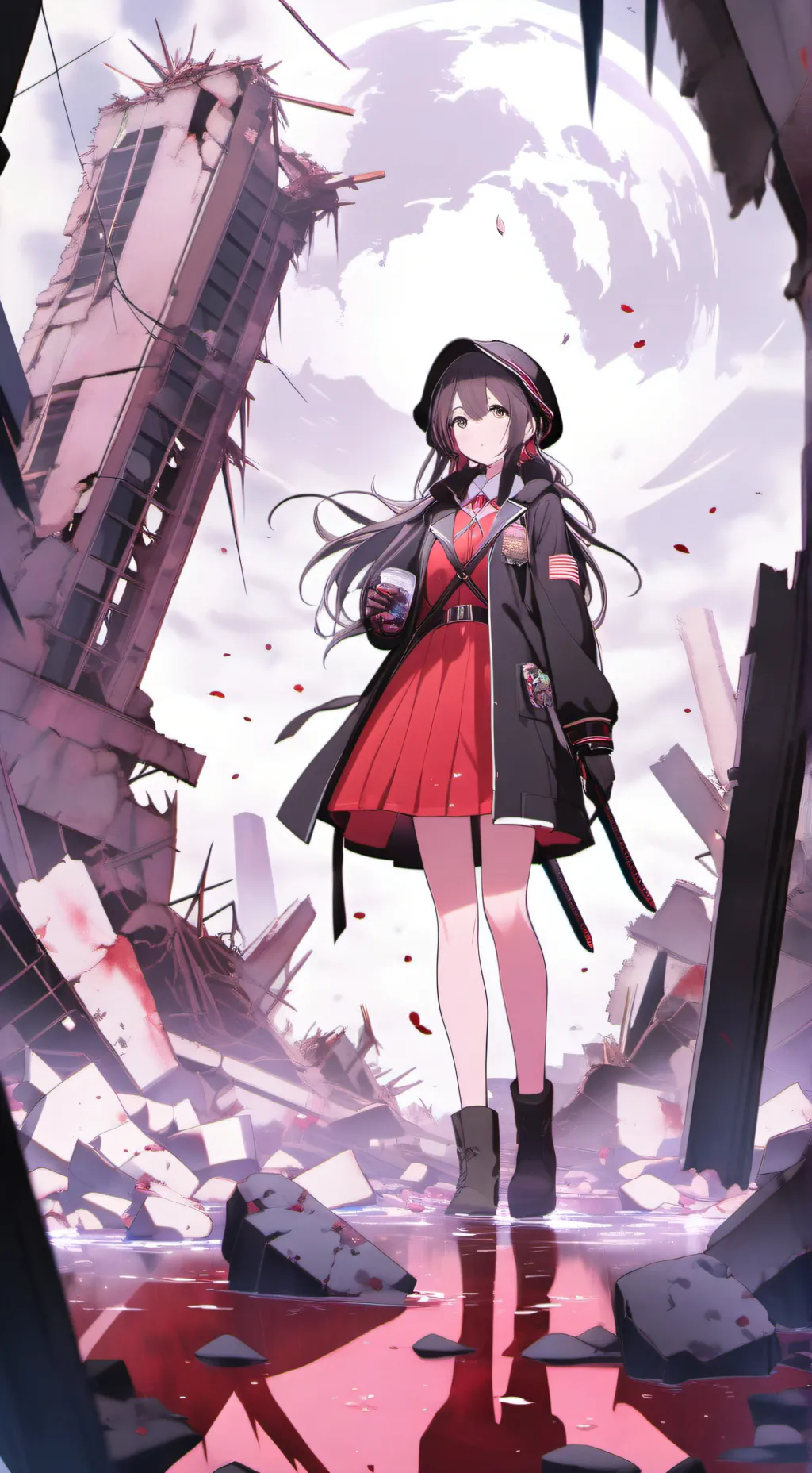 ai character: Кара background