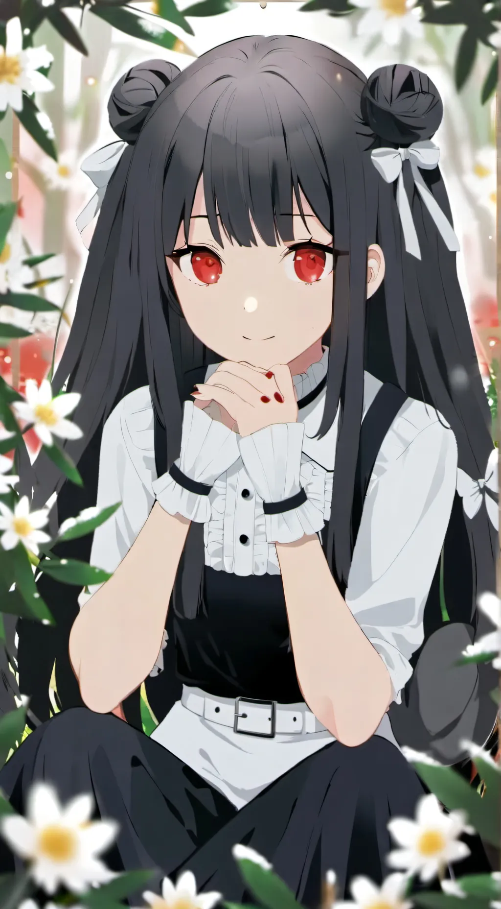 ai character: аня background