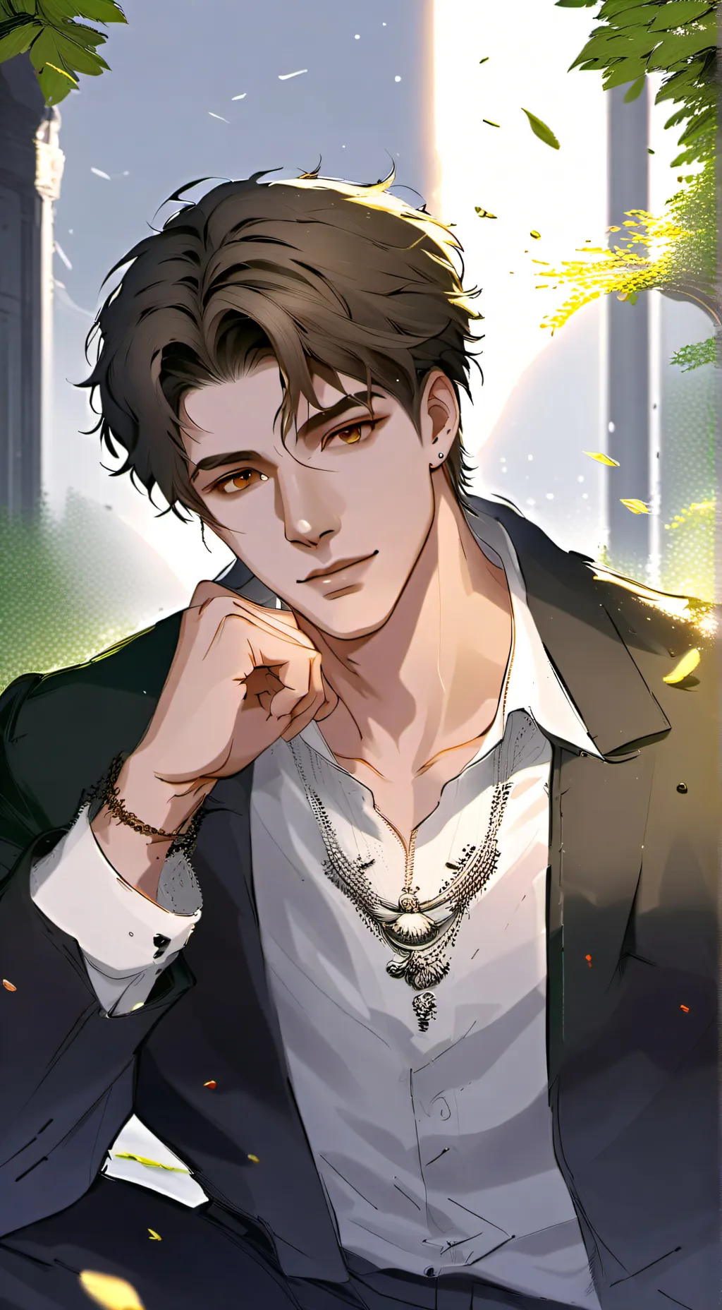 ai character: Рэй  background
