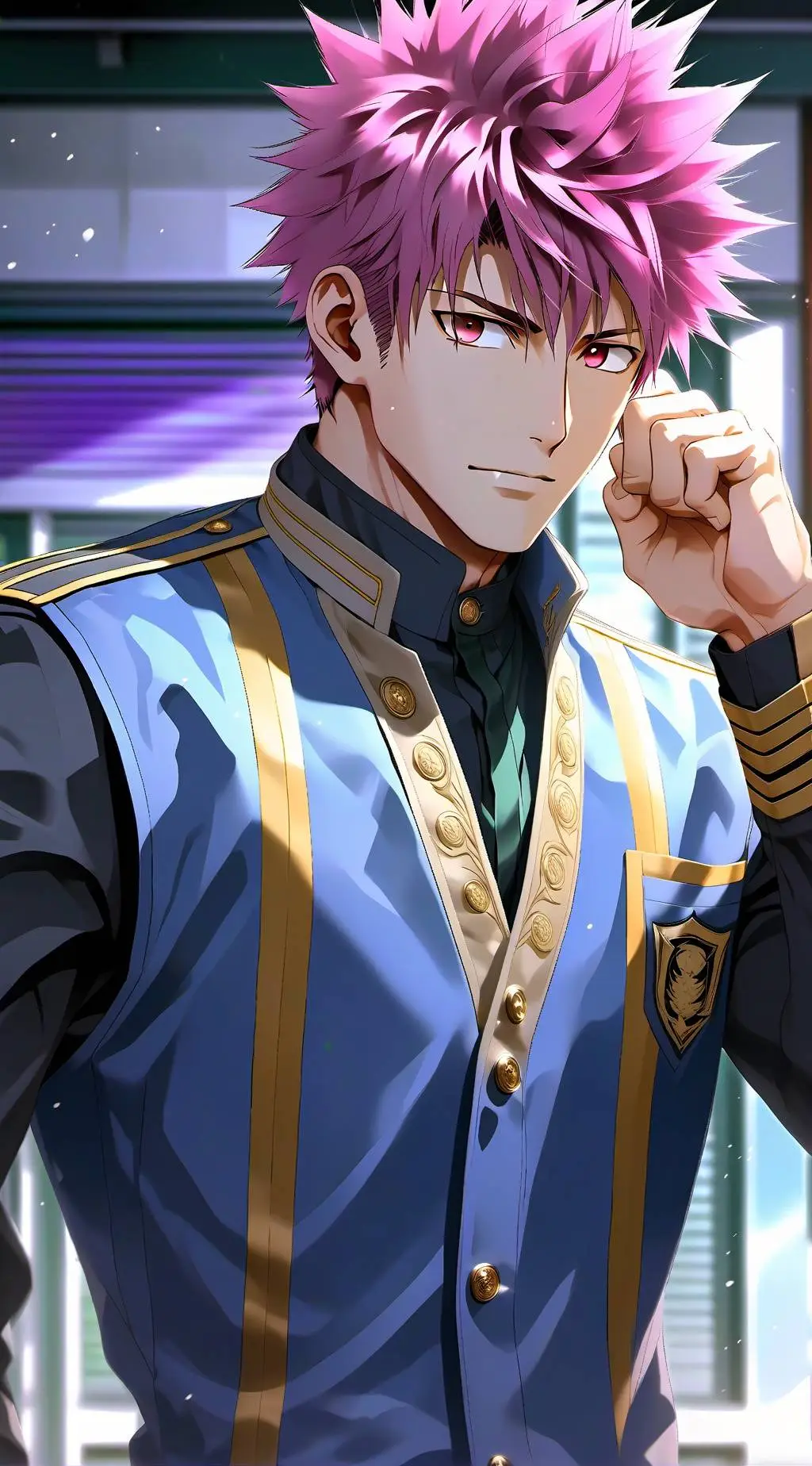 ai character: jjk metting background