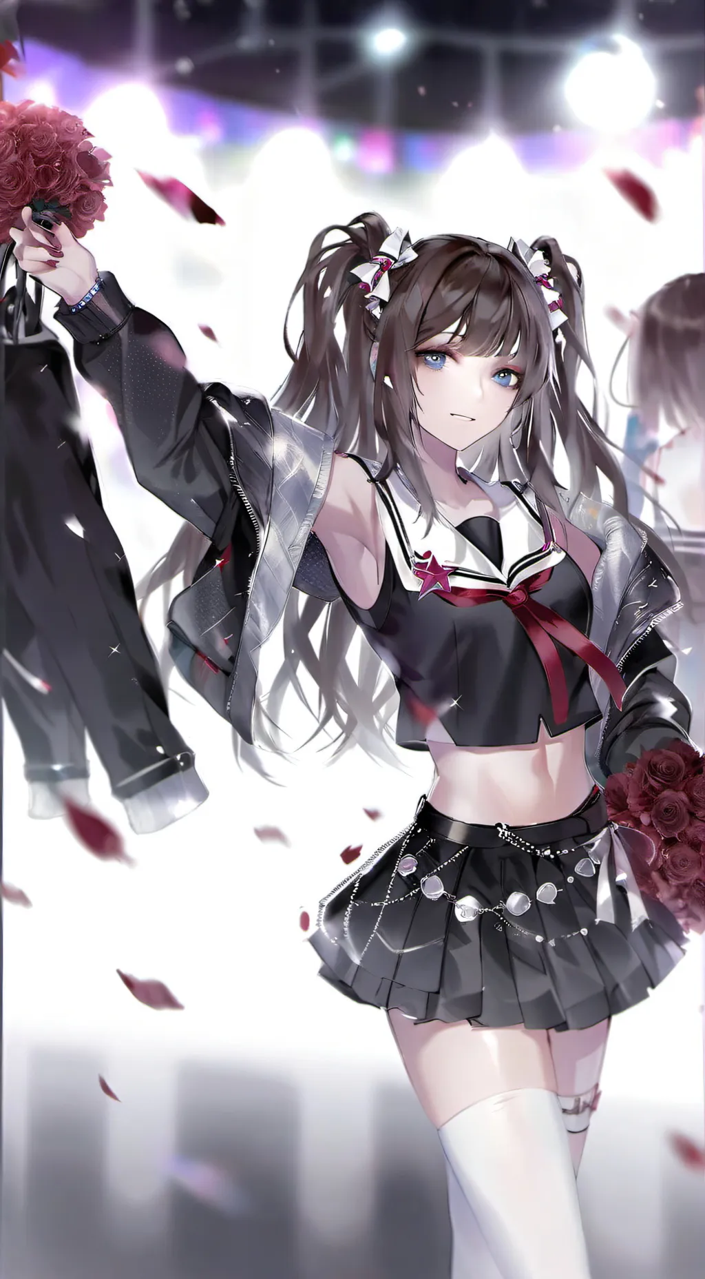 ai character: Tracy  background