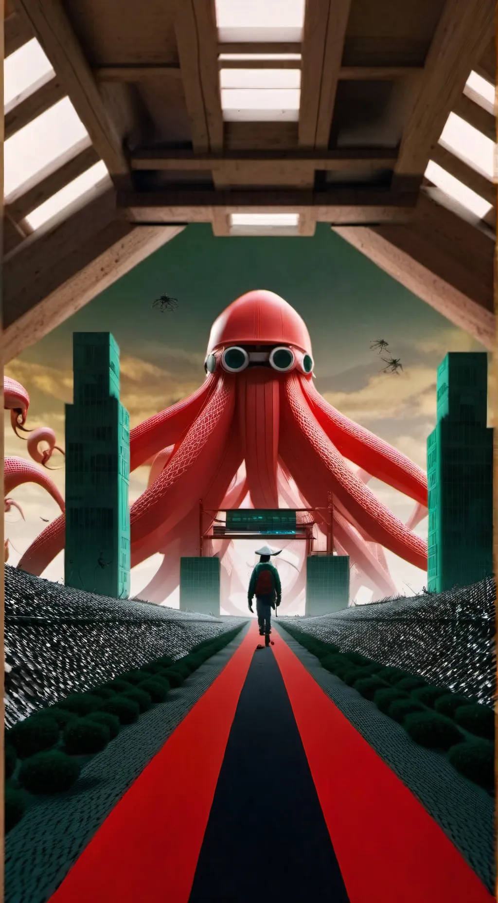 ai character: Squid game 2  background