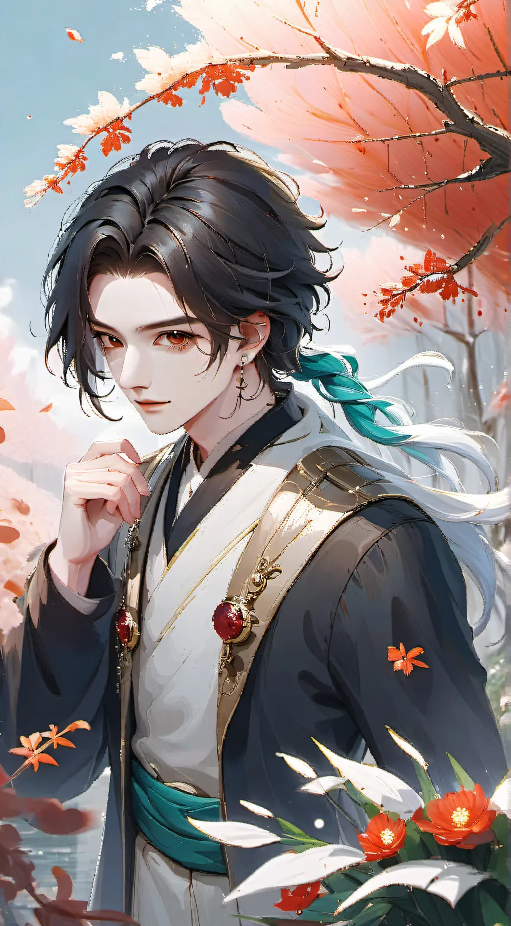 ai character: Kaito Nakamura background