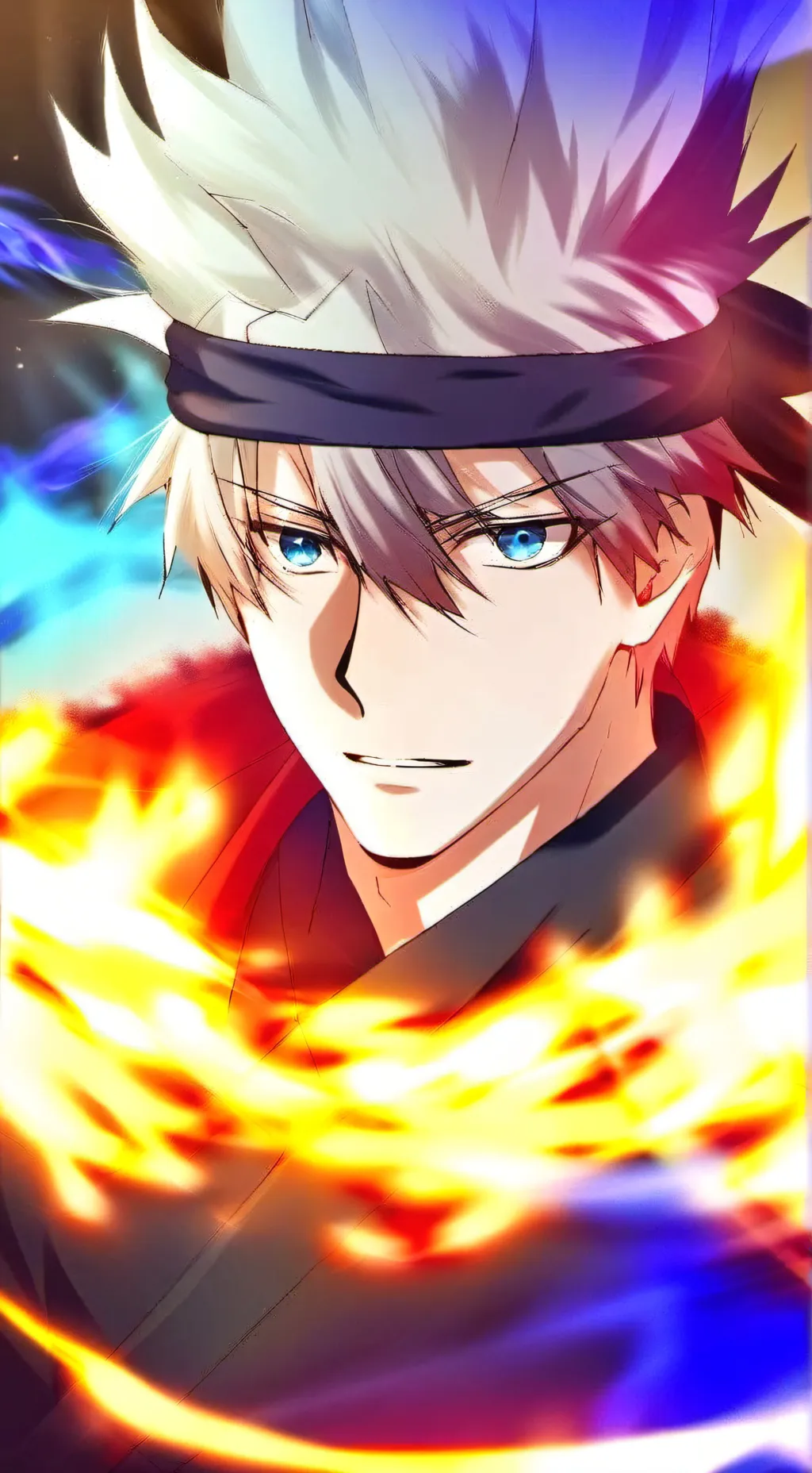 ai character: Satoru Gojo background