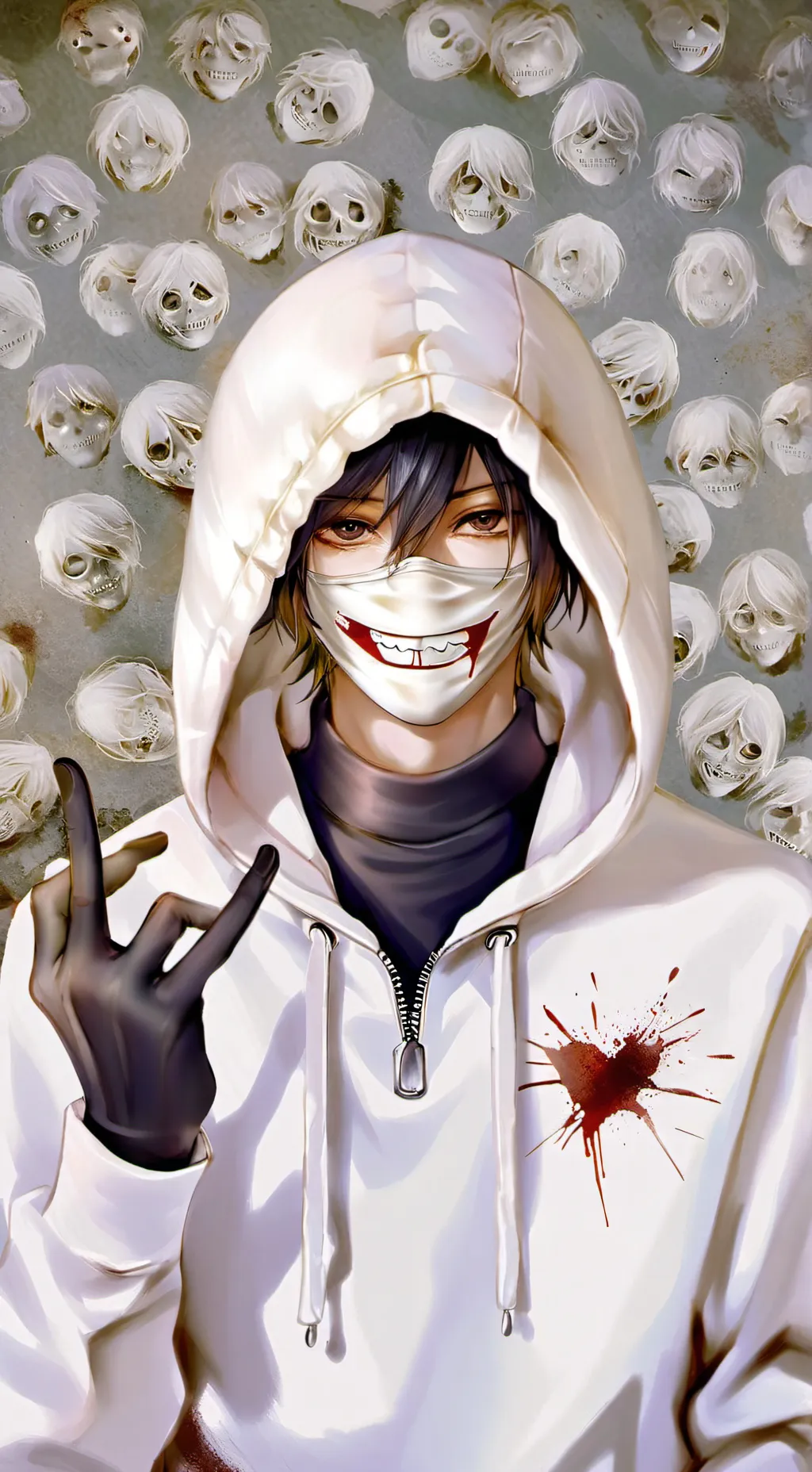 ai character: Jeff the Killer background