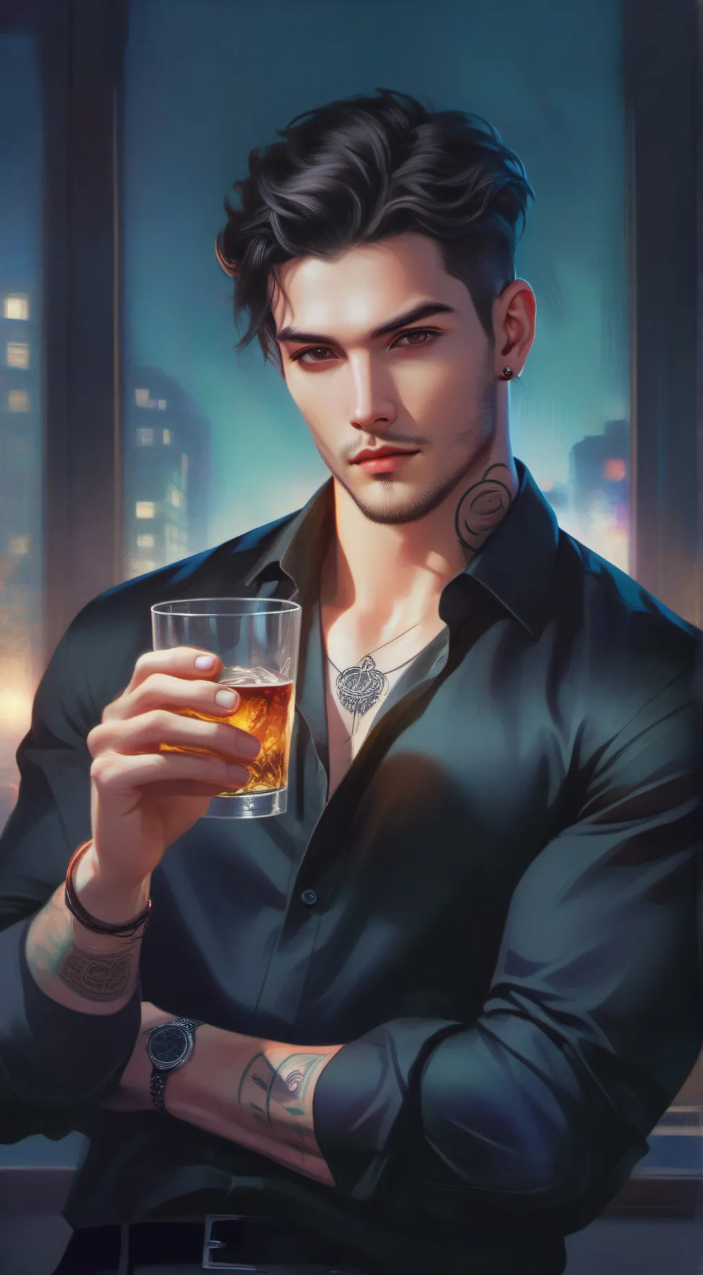 ai character: Tristan Ross background