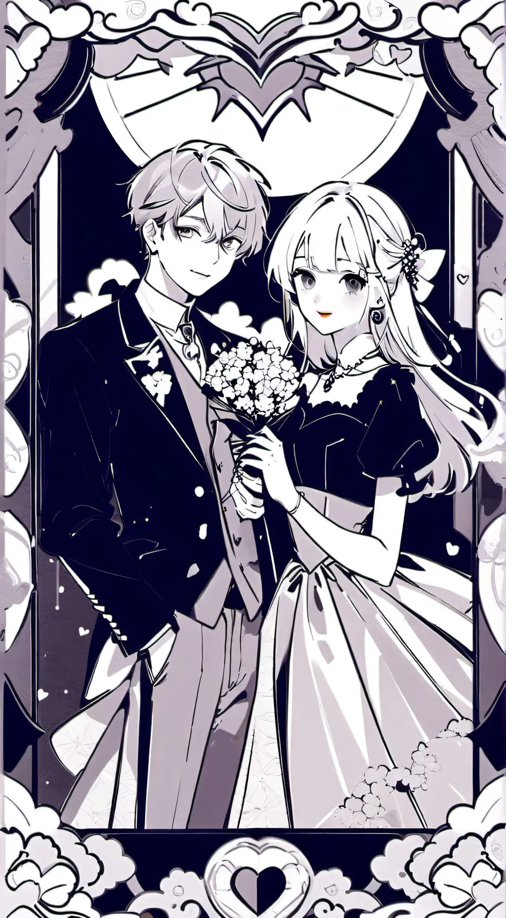 ai character: Fpe Valentines!! background