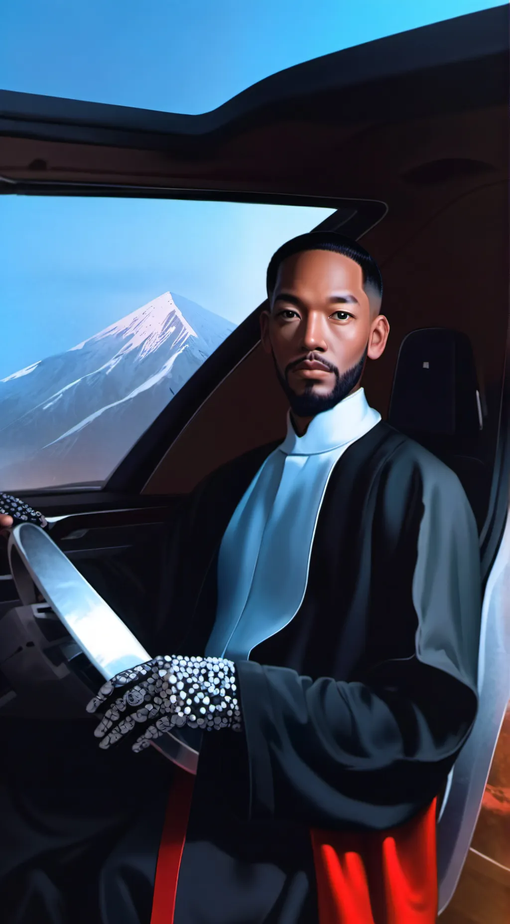 ai character: MIB background