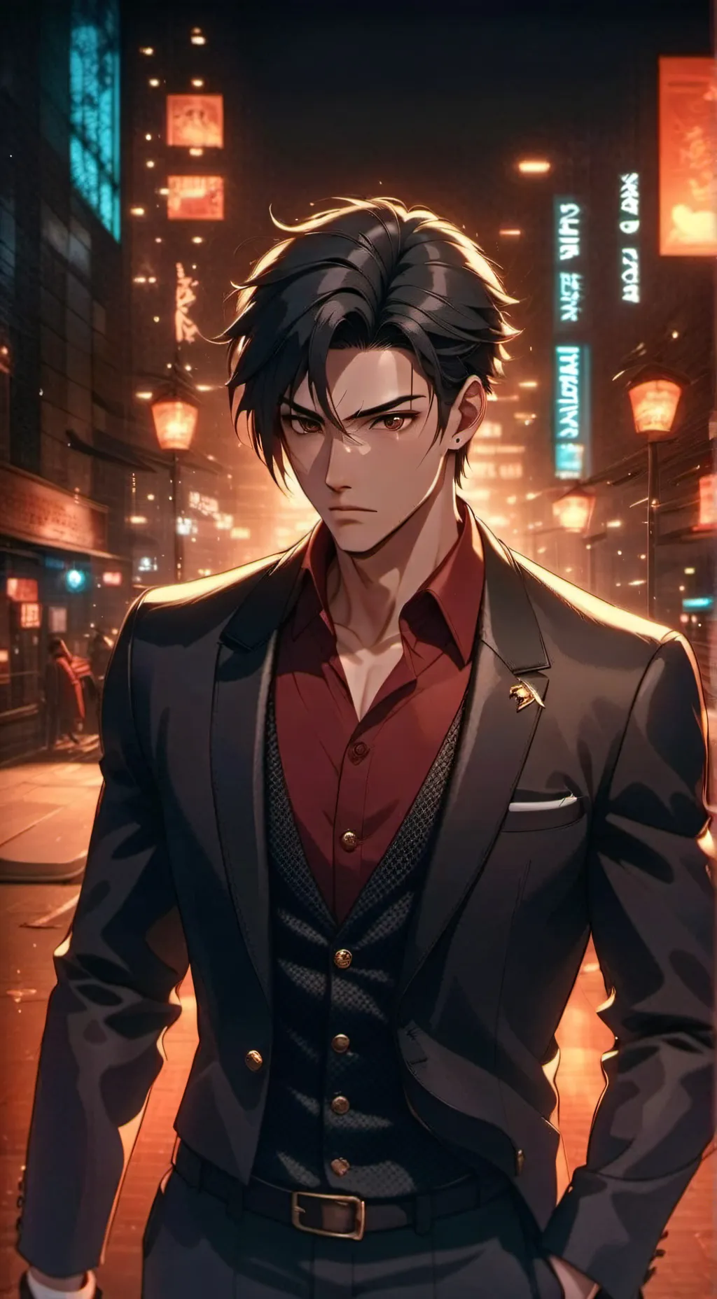 ai character: Elijah  background