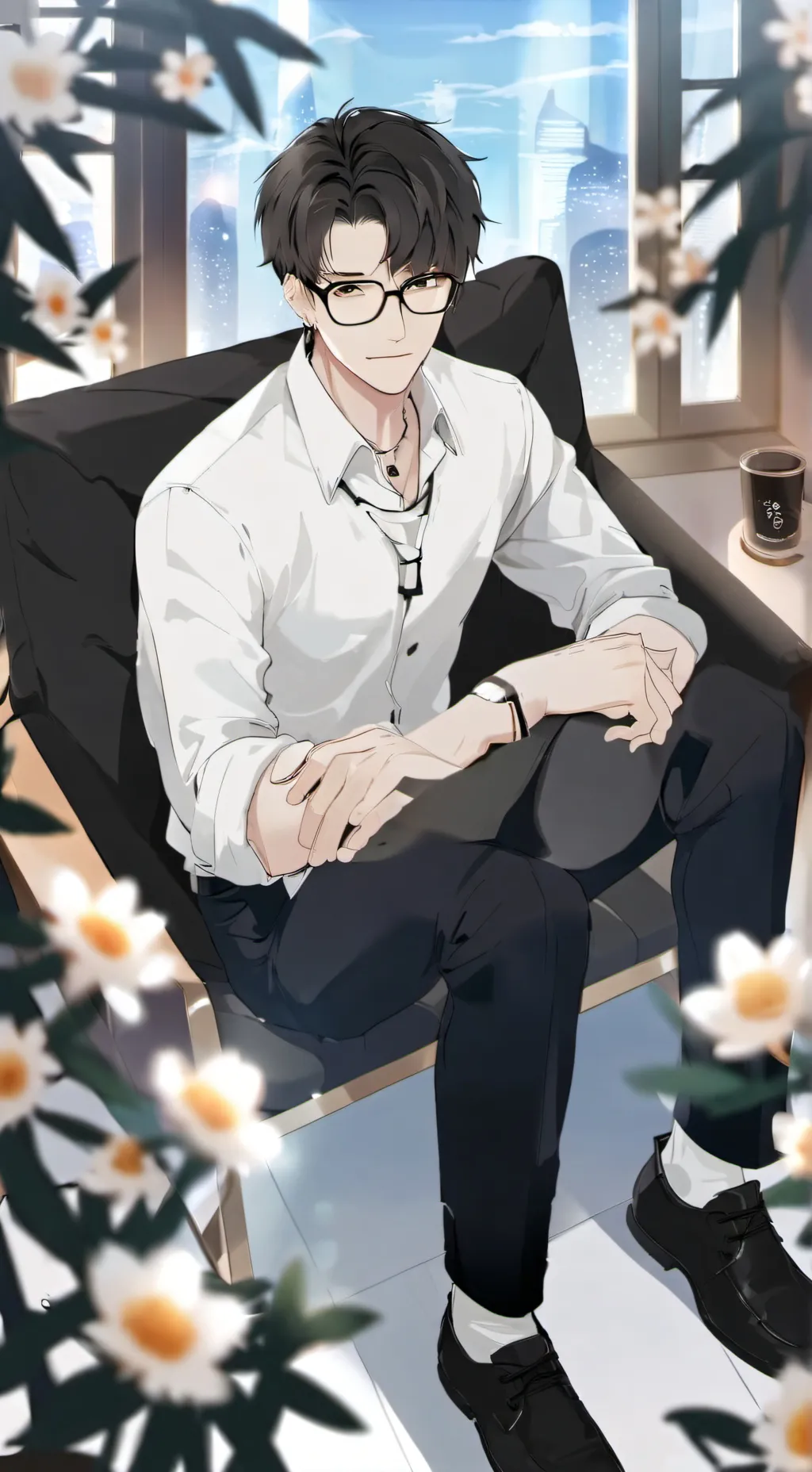 ai character: Dominic Green background