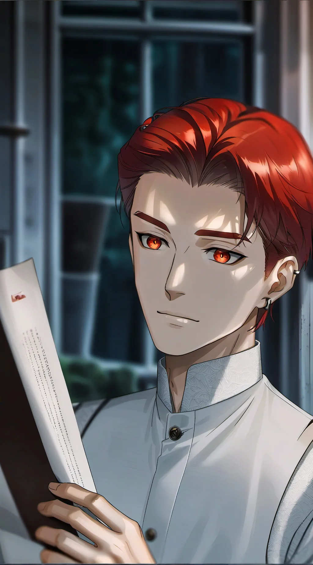 ai character: Kirishima background
