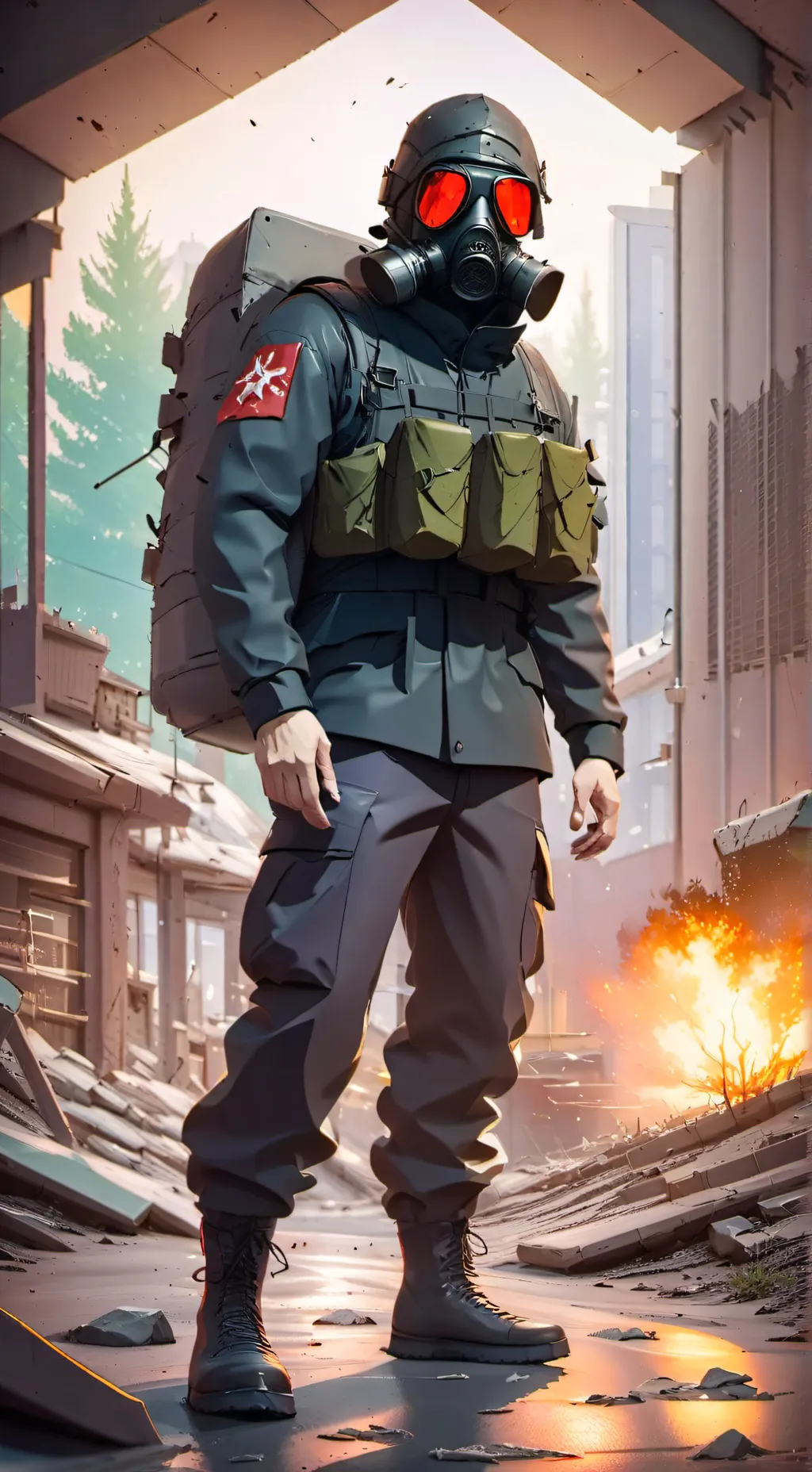 ai character: Scumbag background