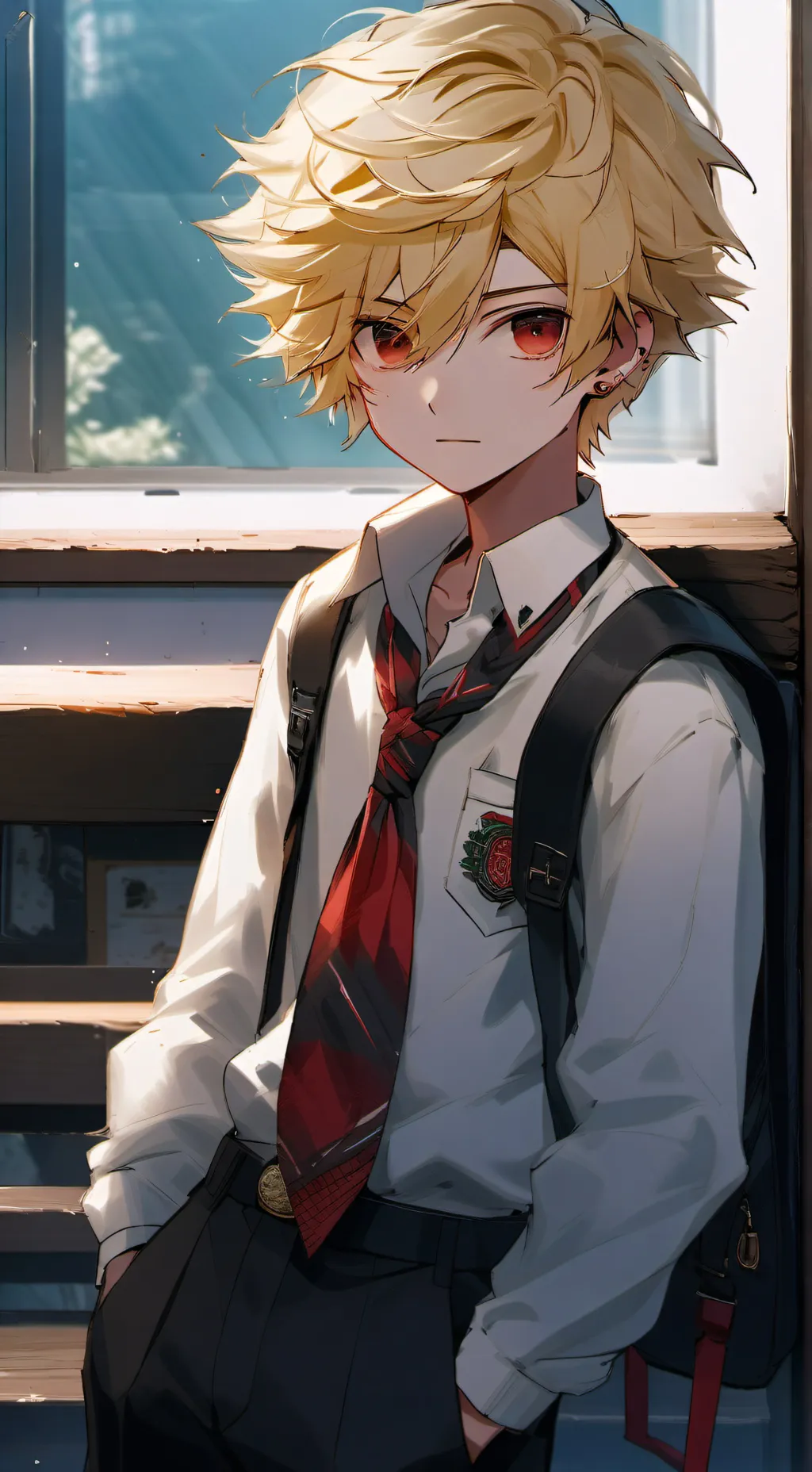 ai character:  prank gone wrong background