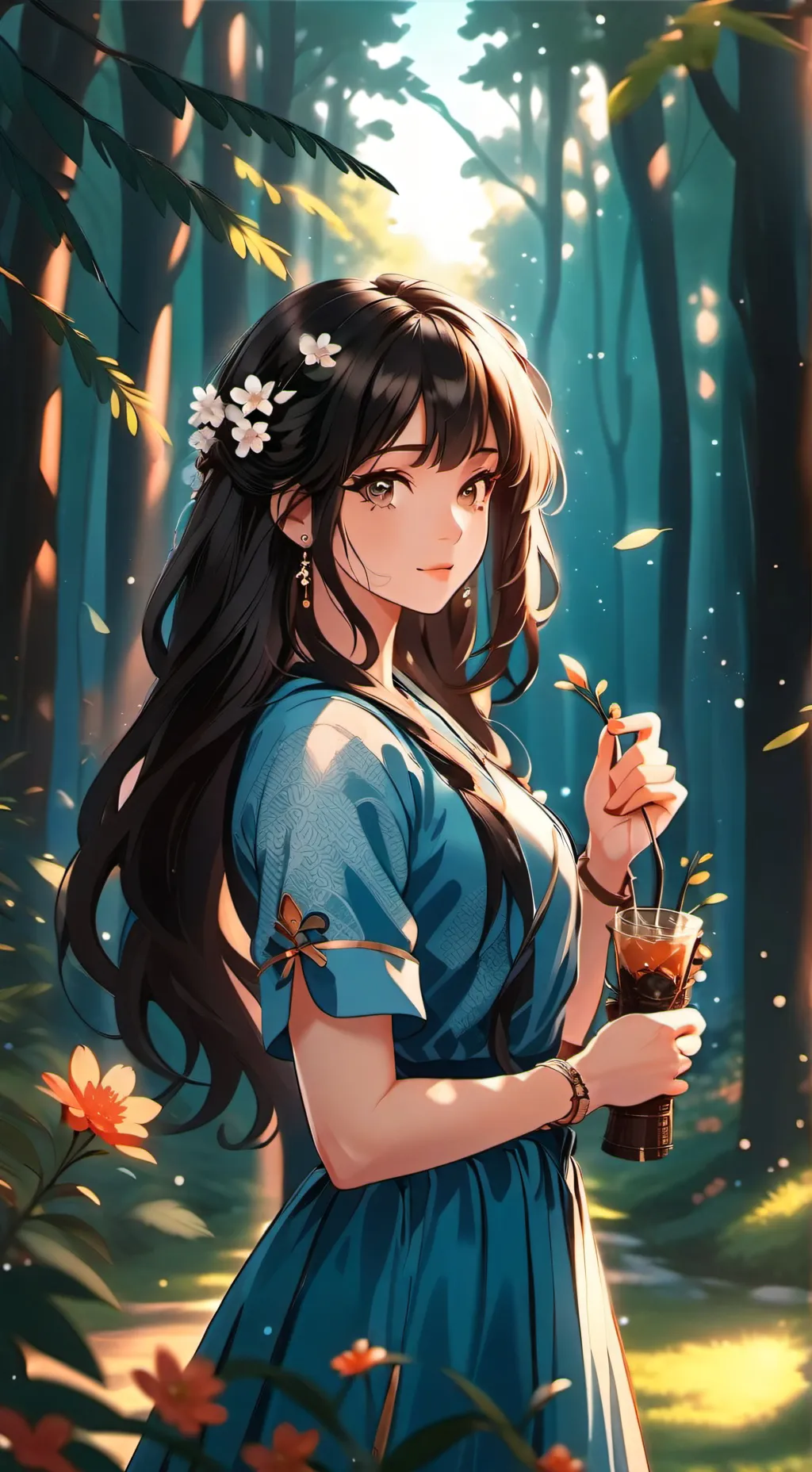 ai character: Angela 💕 background