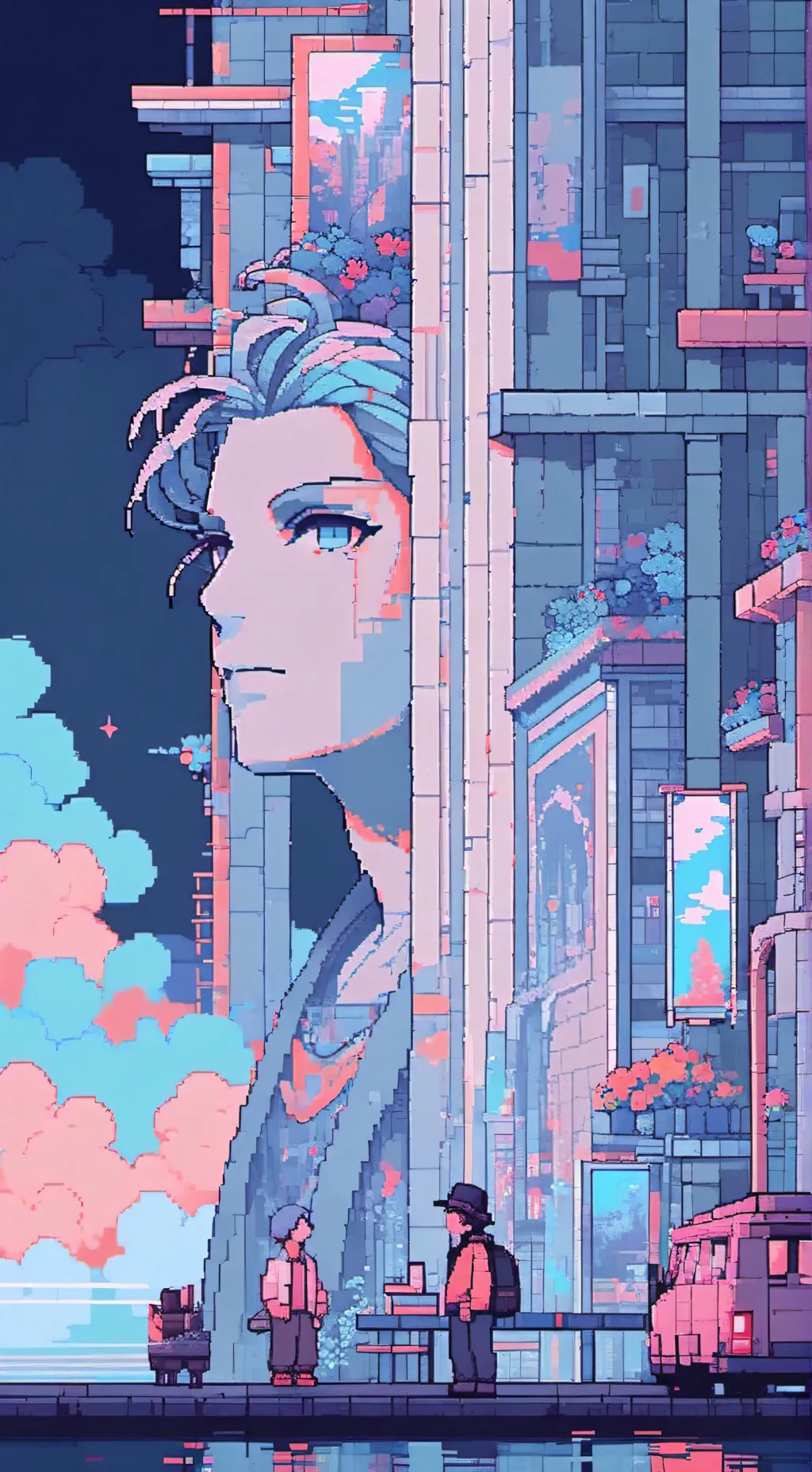 ai character: 🗿🗿🗿🗿 background