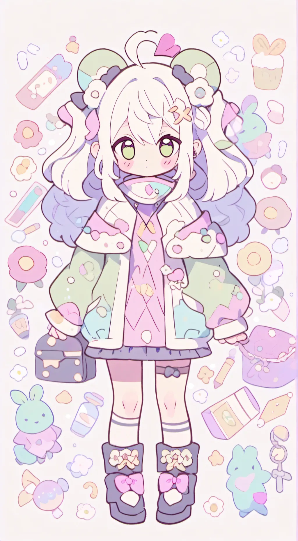 ai character: kanao x tanjiro background