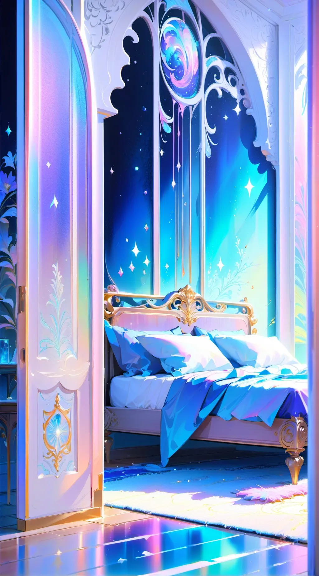 ai character: Cure Resin Room™ background