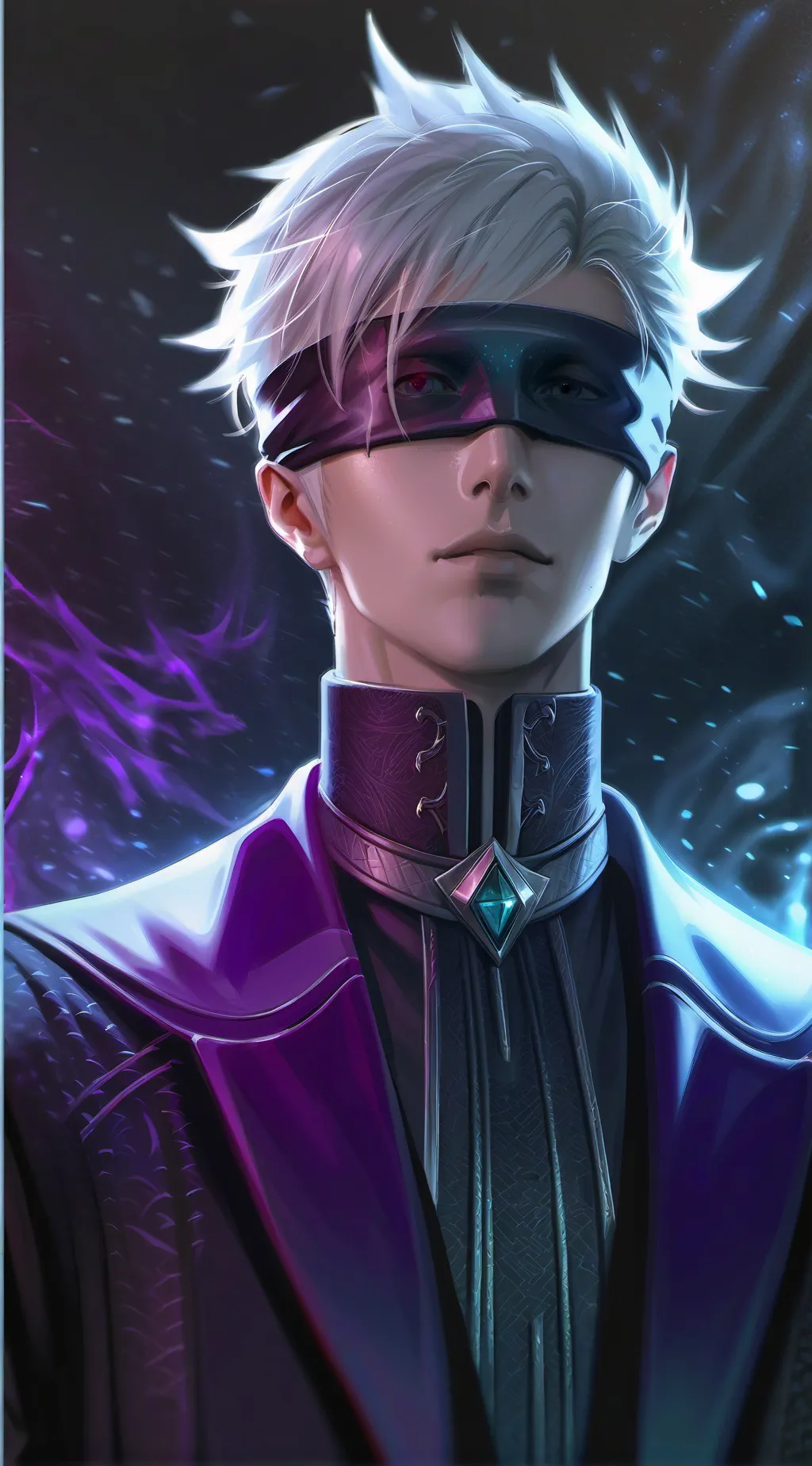 ai character: Gojo Satoru background