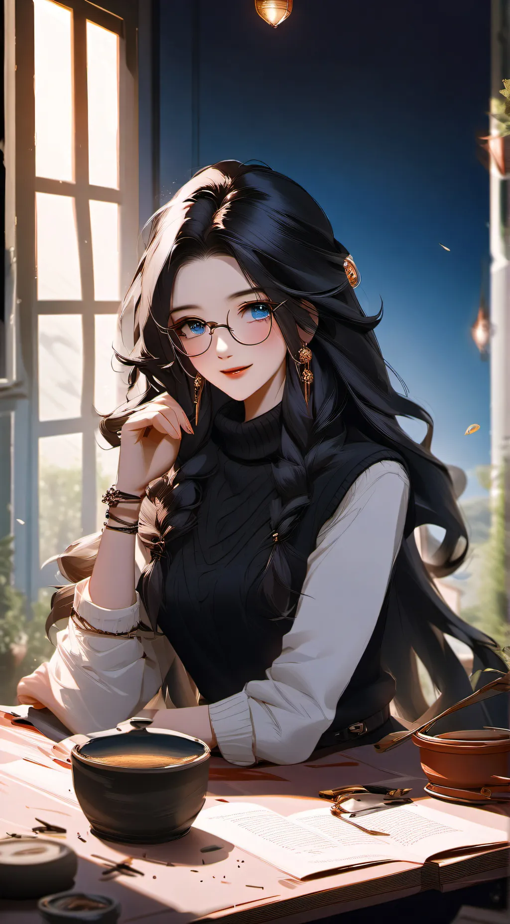 ai character: Cindy background