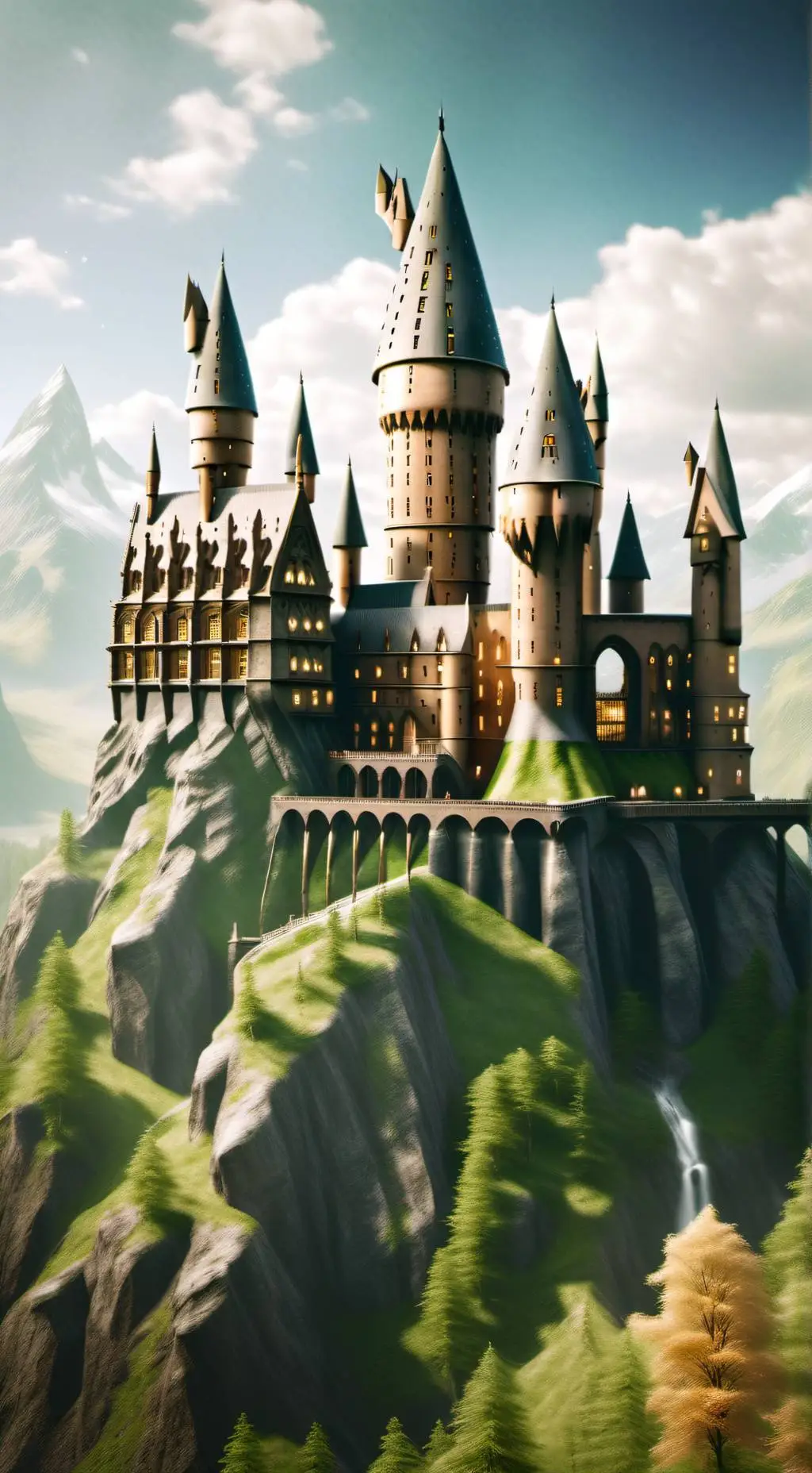 ai character: Hogwarts background
