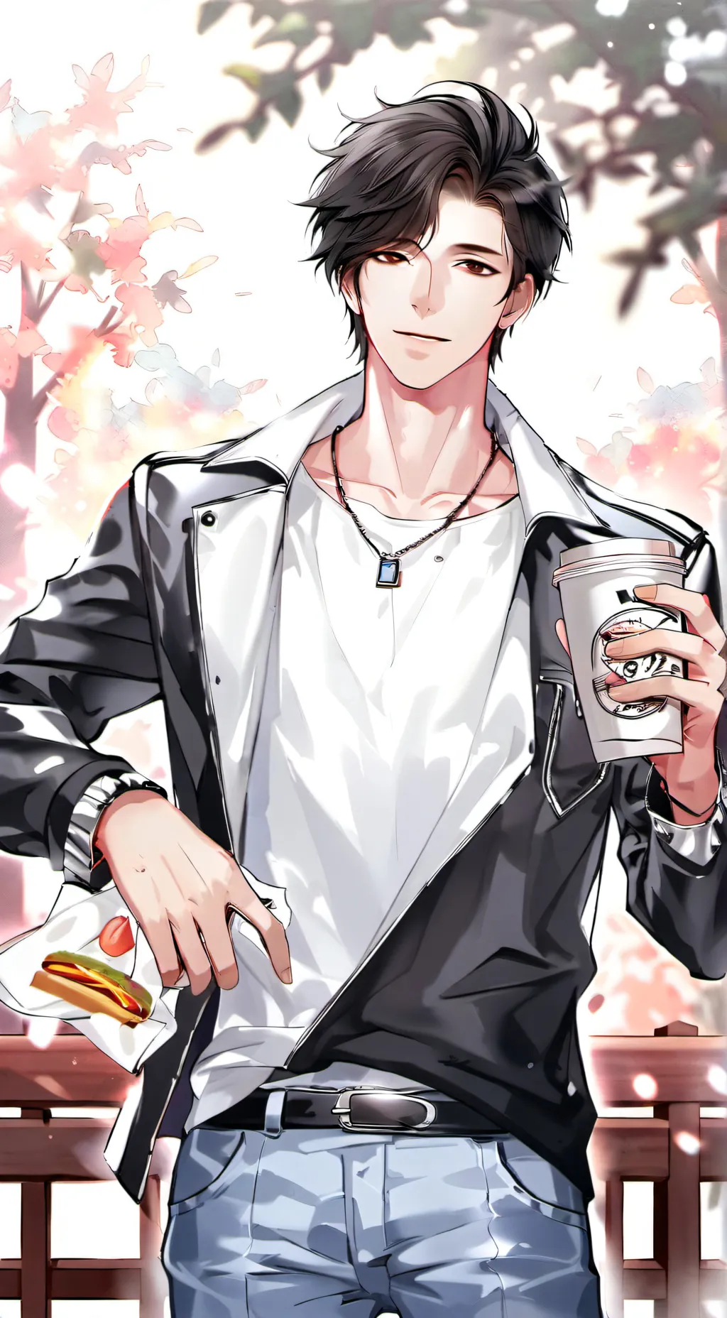 ai character: jjk English or Spa background