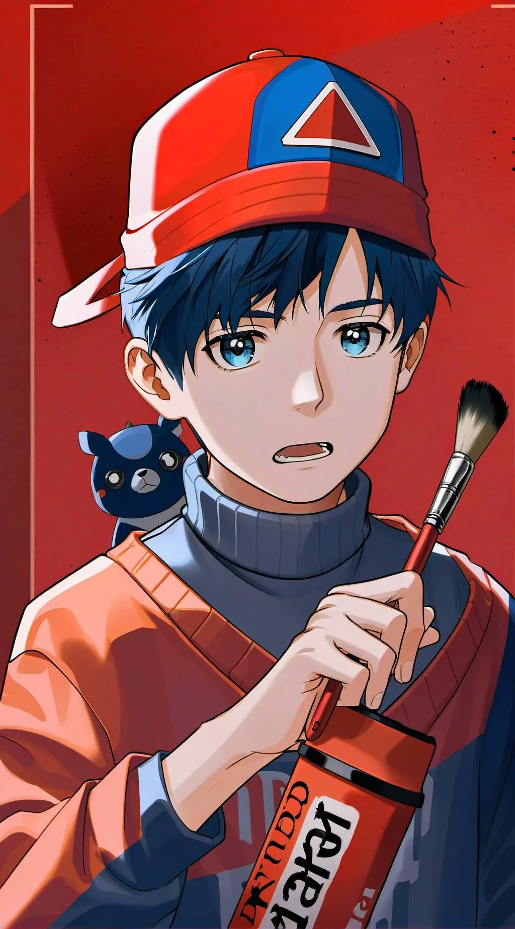 ai character: Benjamin(fnf soft) background