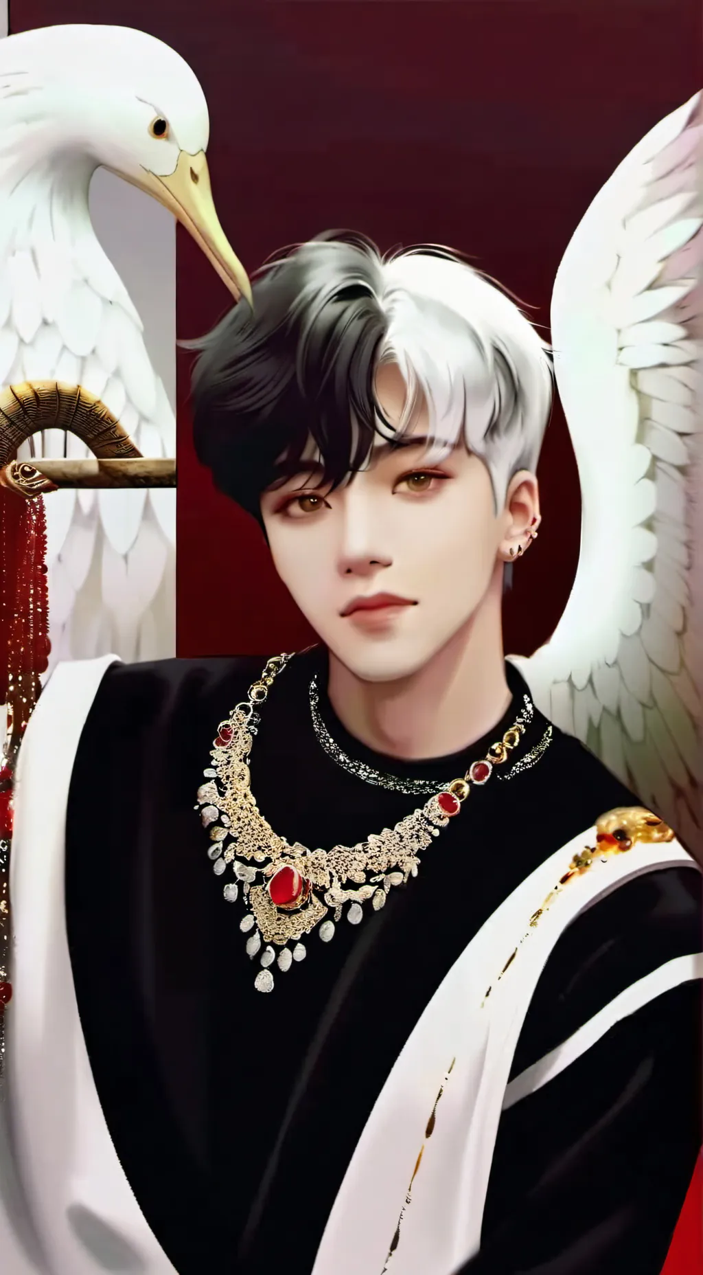 ai character: BTS background