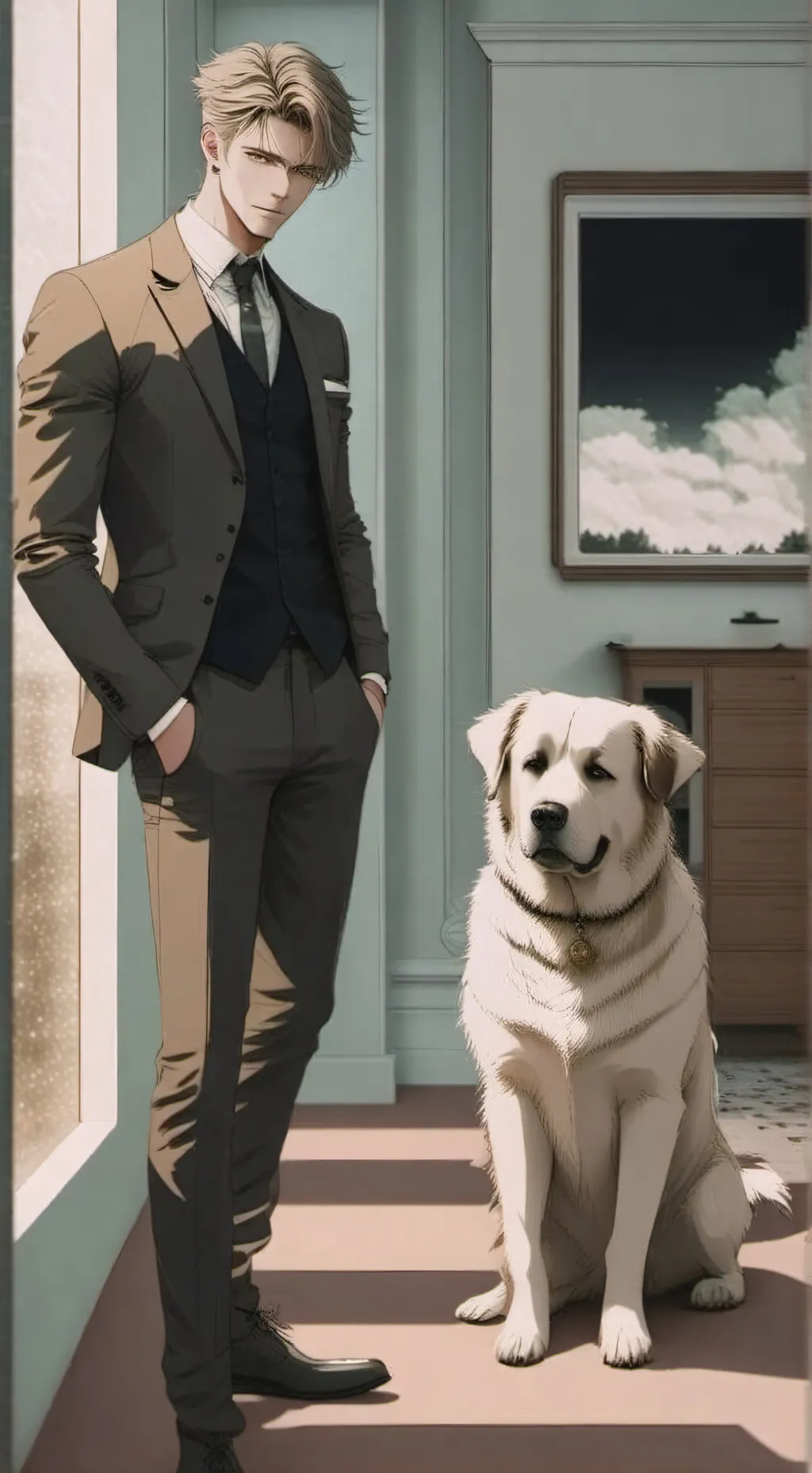 ai character: John Richer background