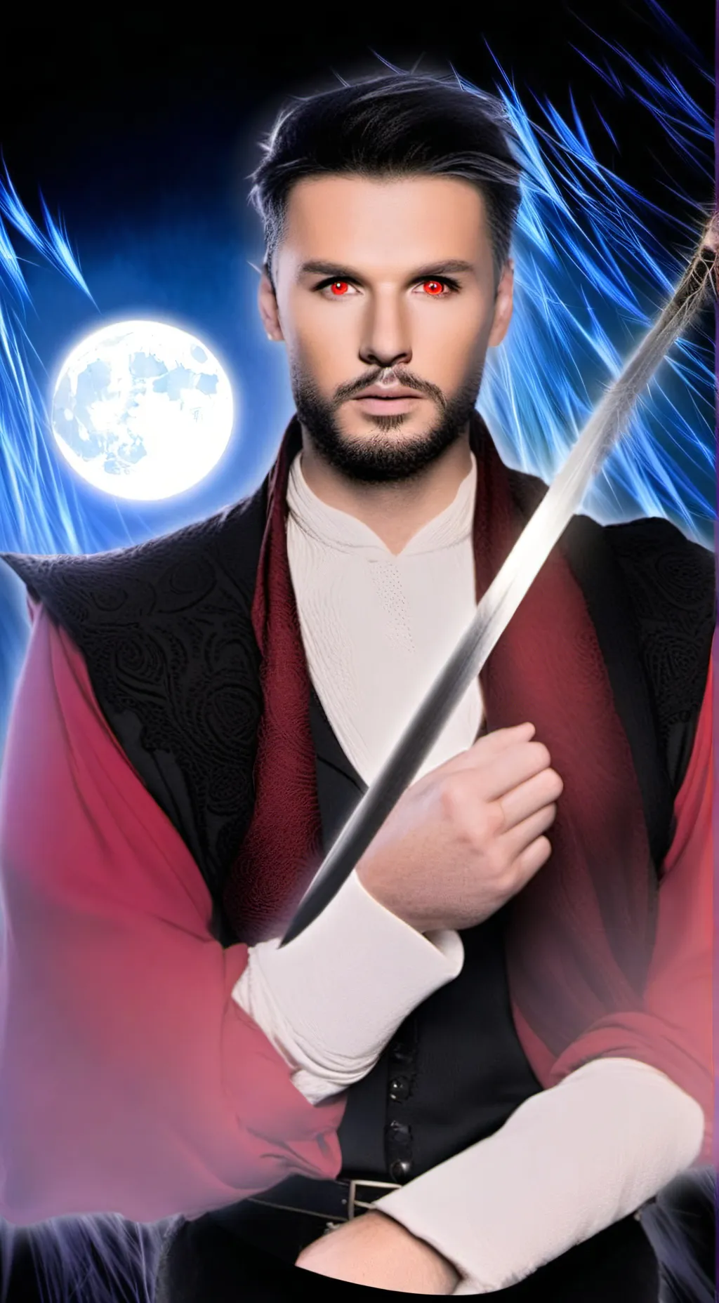ai character: Killian Drake.  background