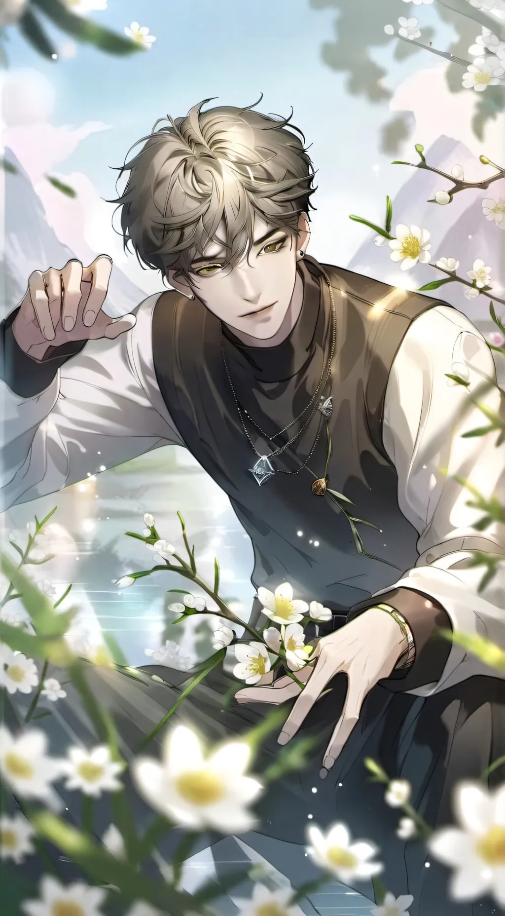 ai character: Axel background