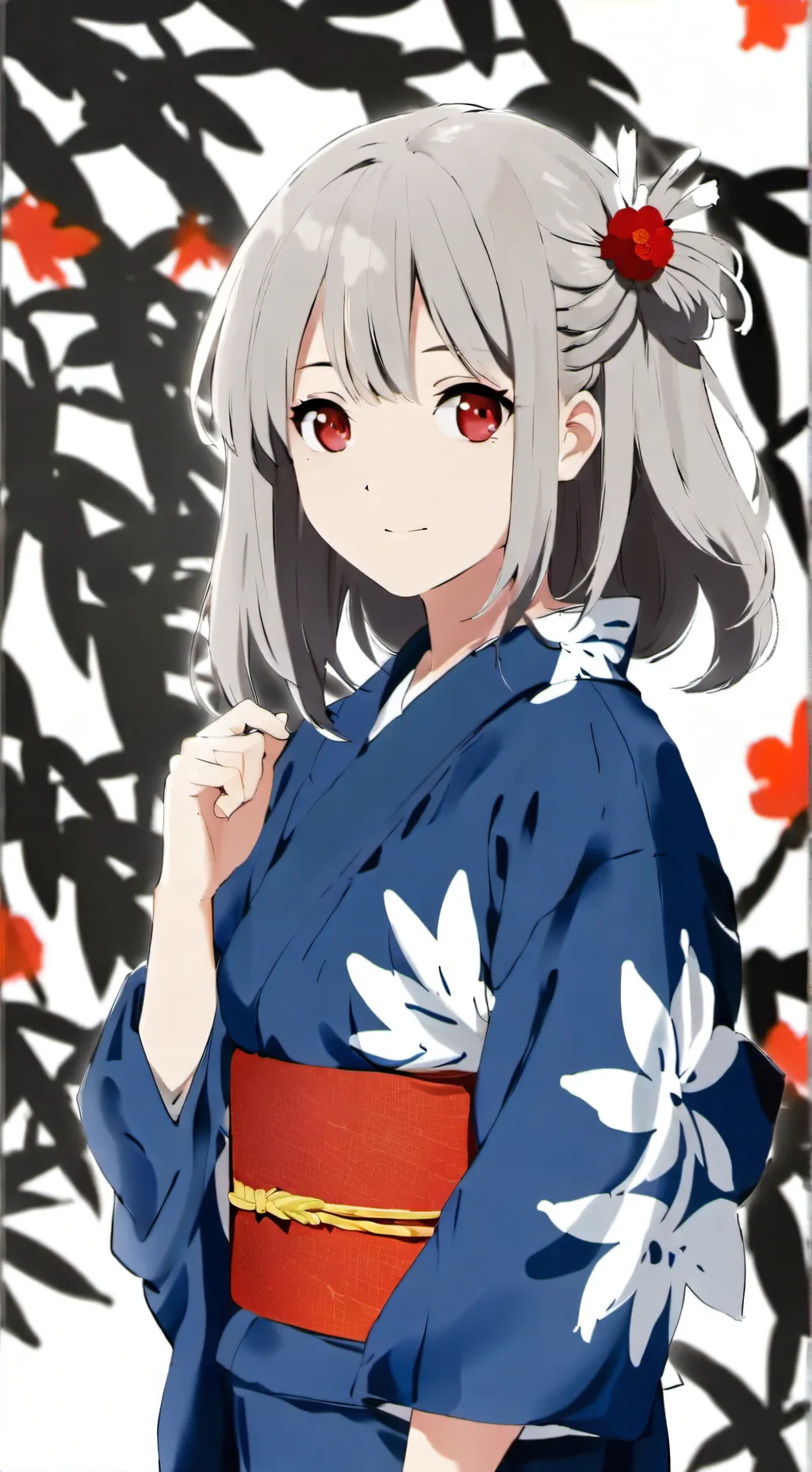 ai character: i make 2 many..... background