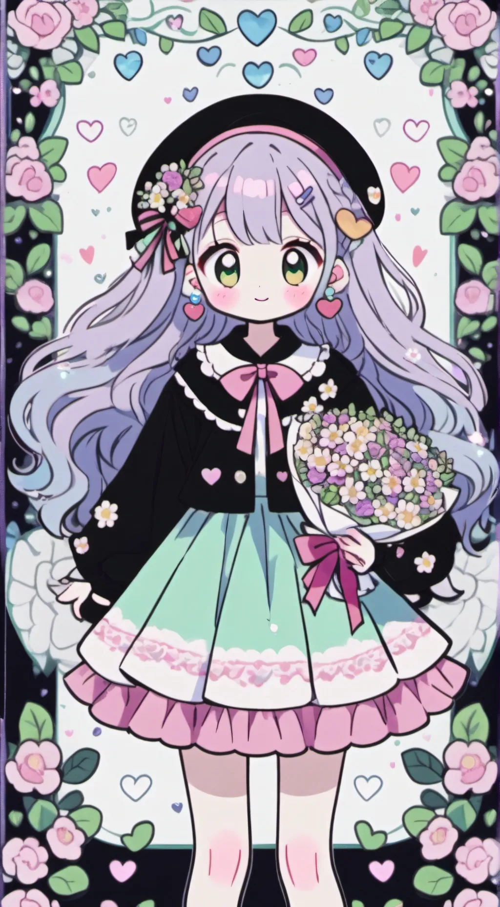 ai character: Dandys world  background