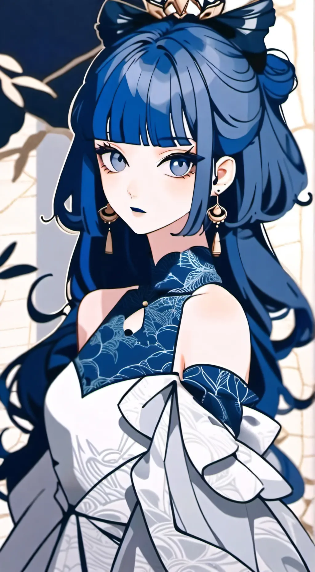 ai character: Sable DelaCroix background
