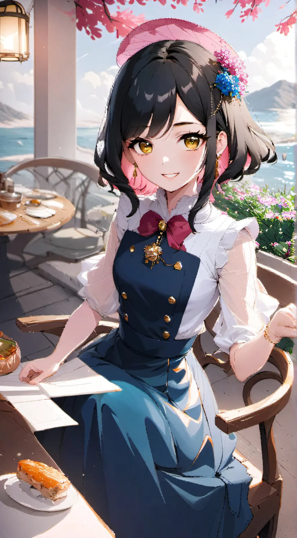 ai character: 🎀lia🫶 background