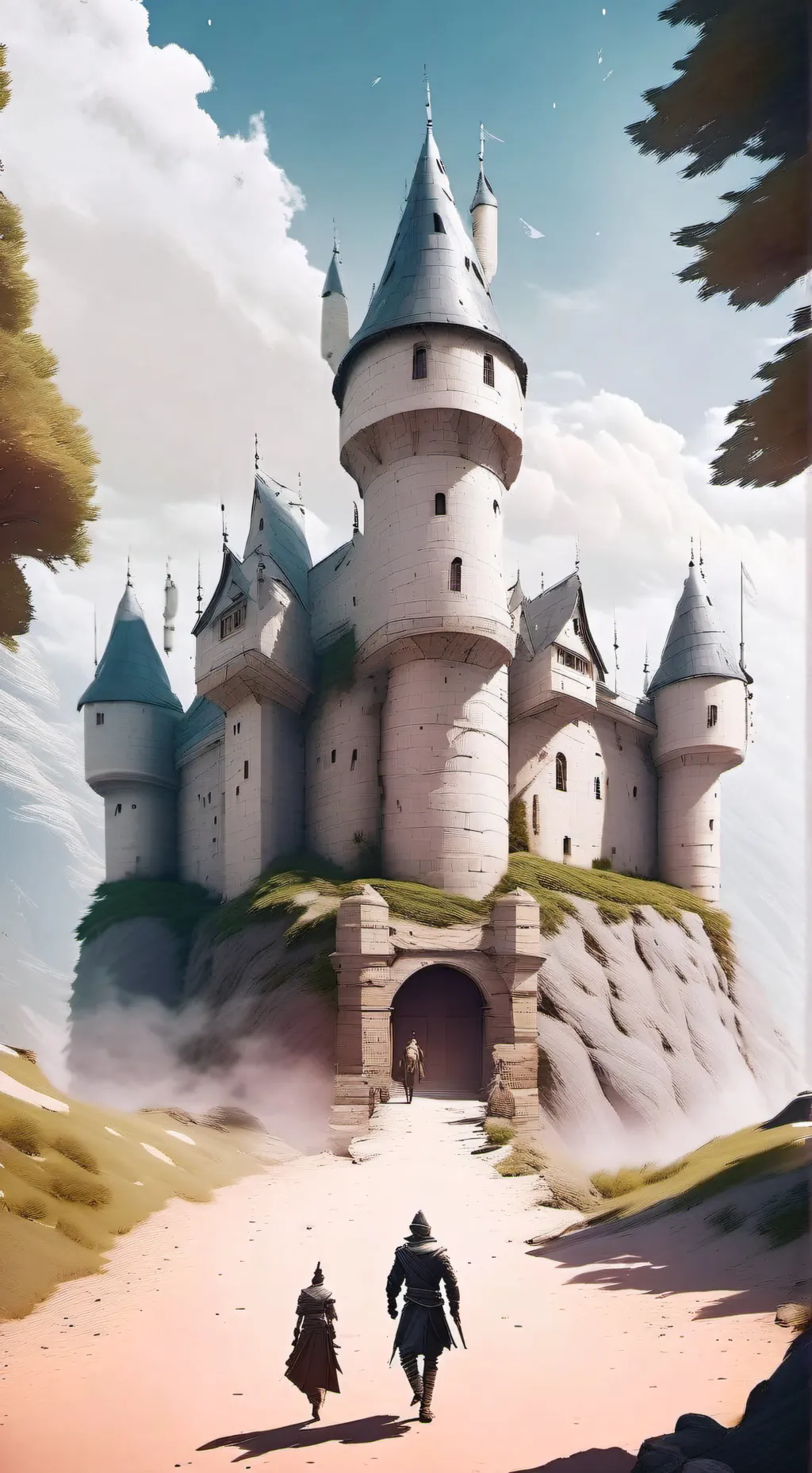 ai character: malfoy manor background