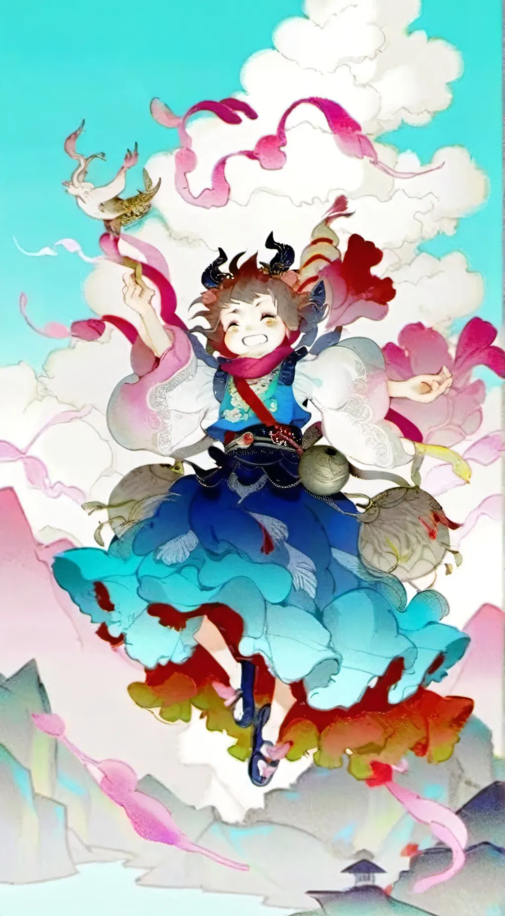 ai character: Undertale background