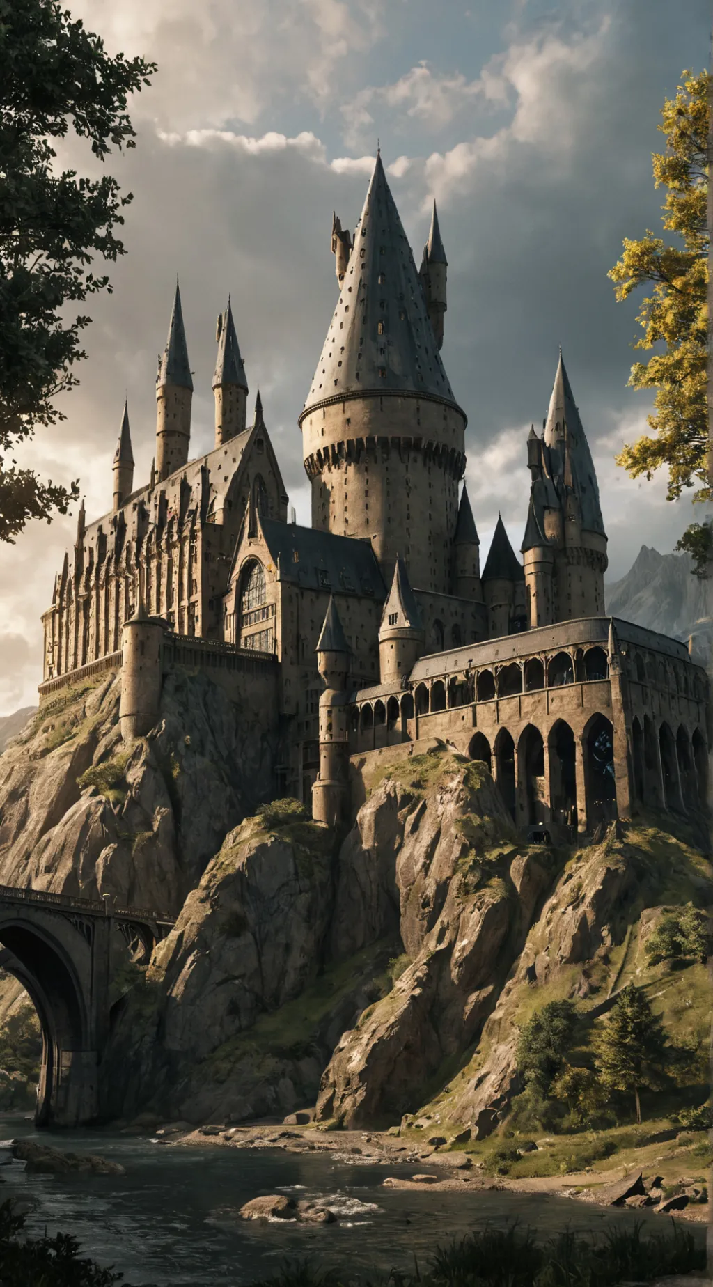 ai character: Hogwarts gang 🤪 background